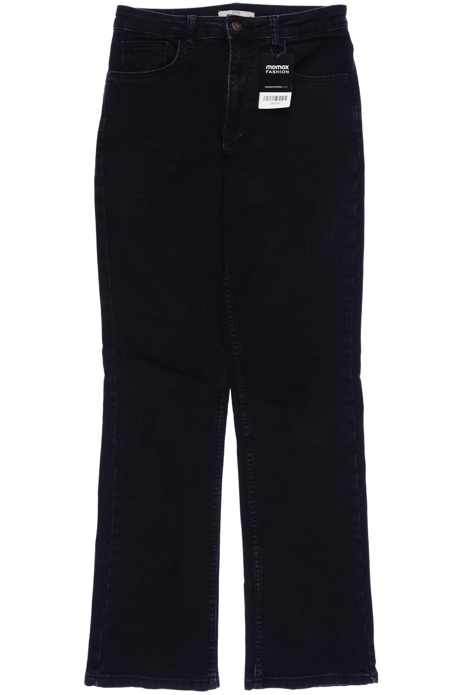 

Stradivarius Damen Jeans, schwarz, Gr. 38