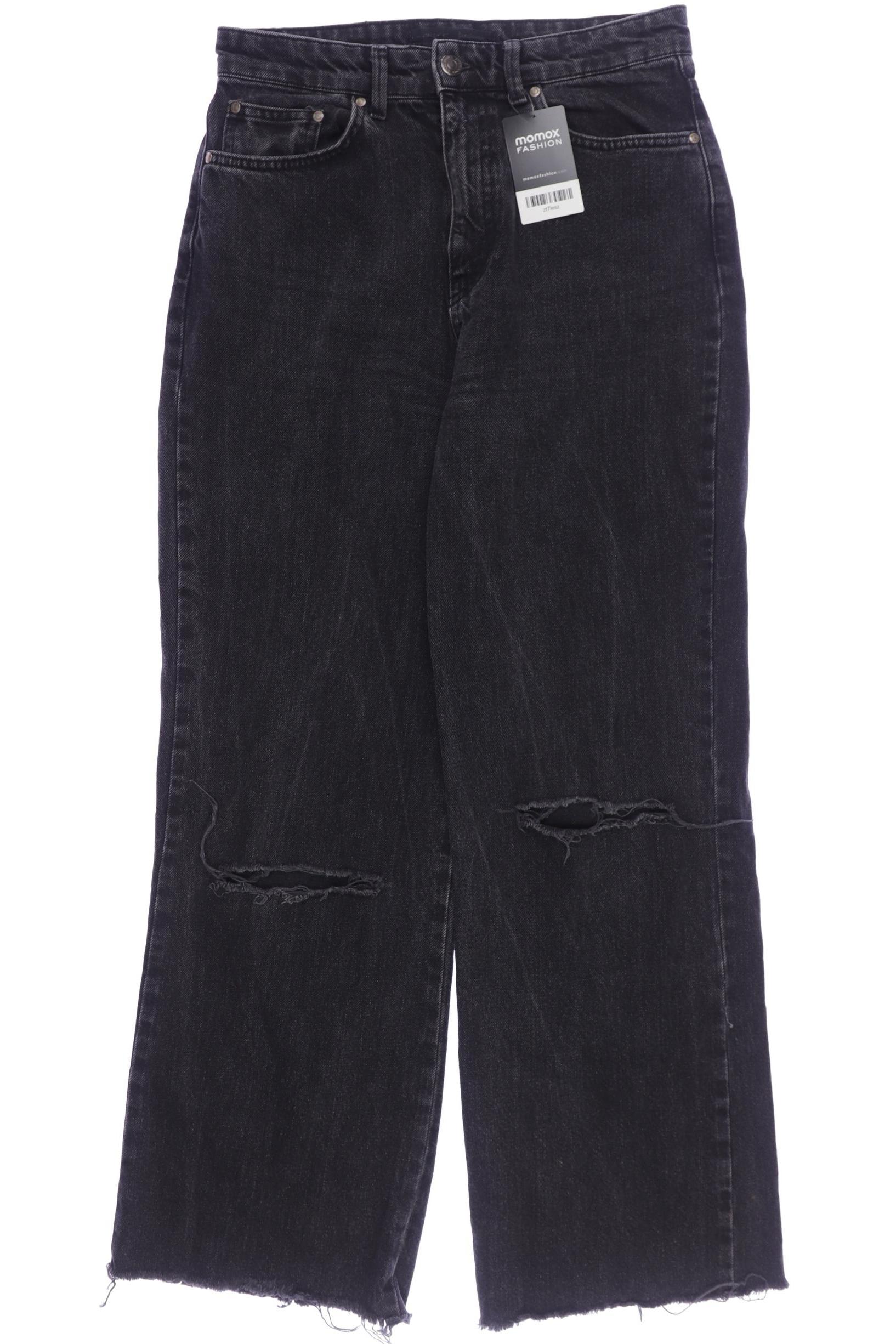 

Stradivarius Damen Jeans, schwarz, Gr. 38