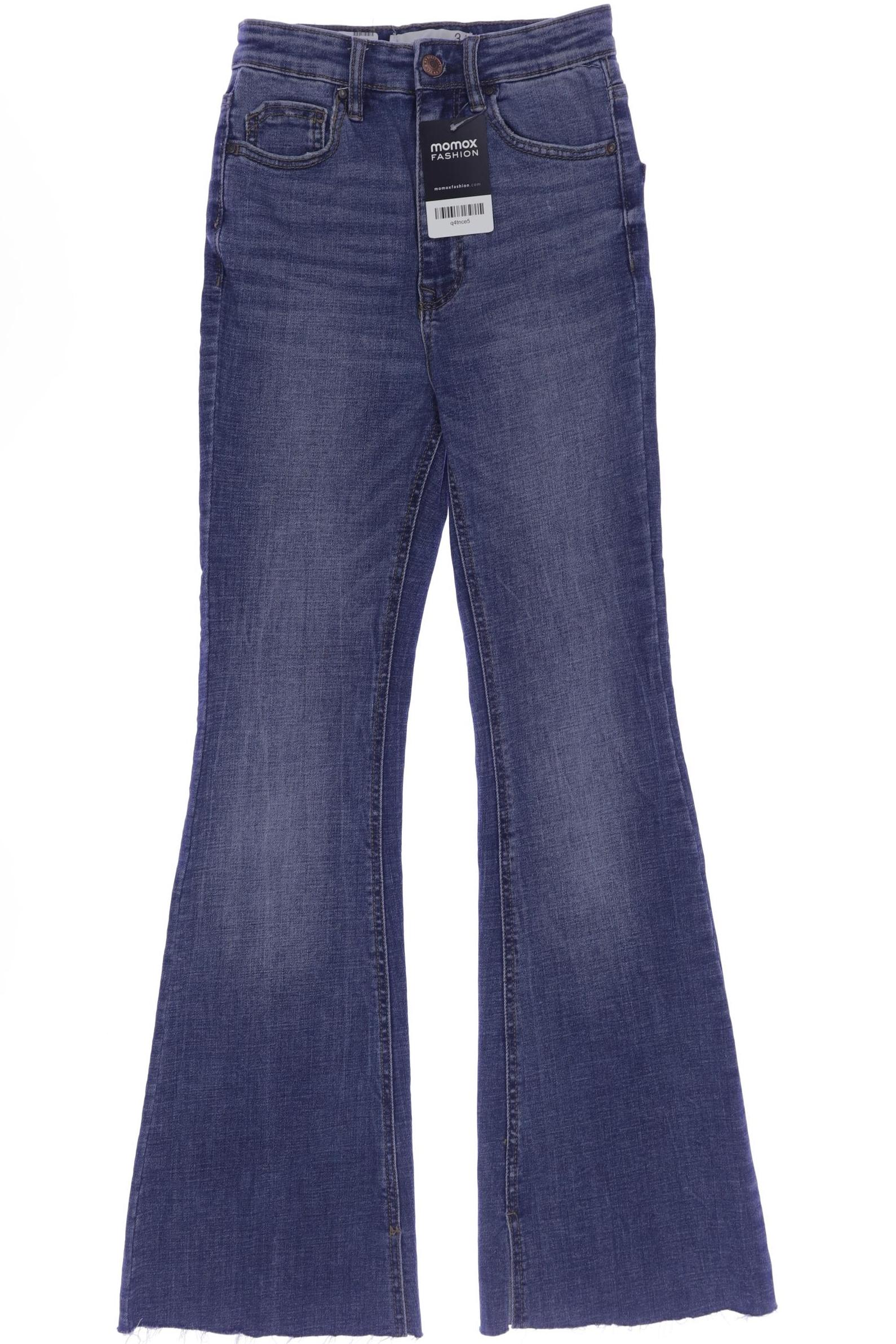 

Stradivarius Damen Jeans, blau, Gr. 34