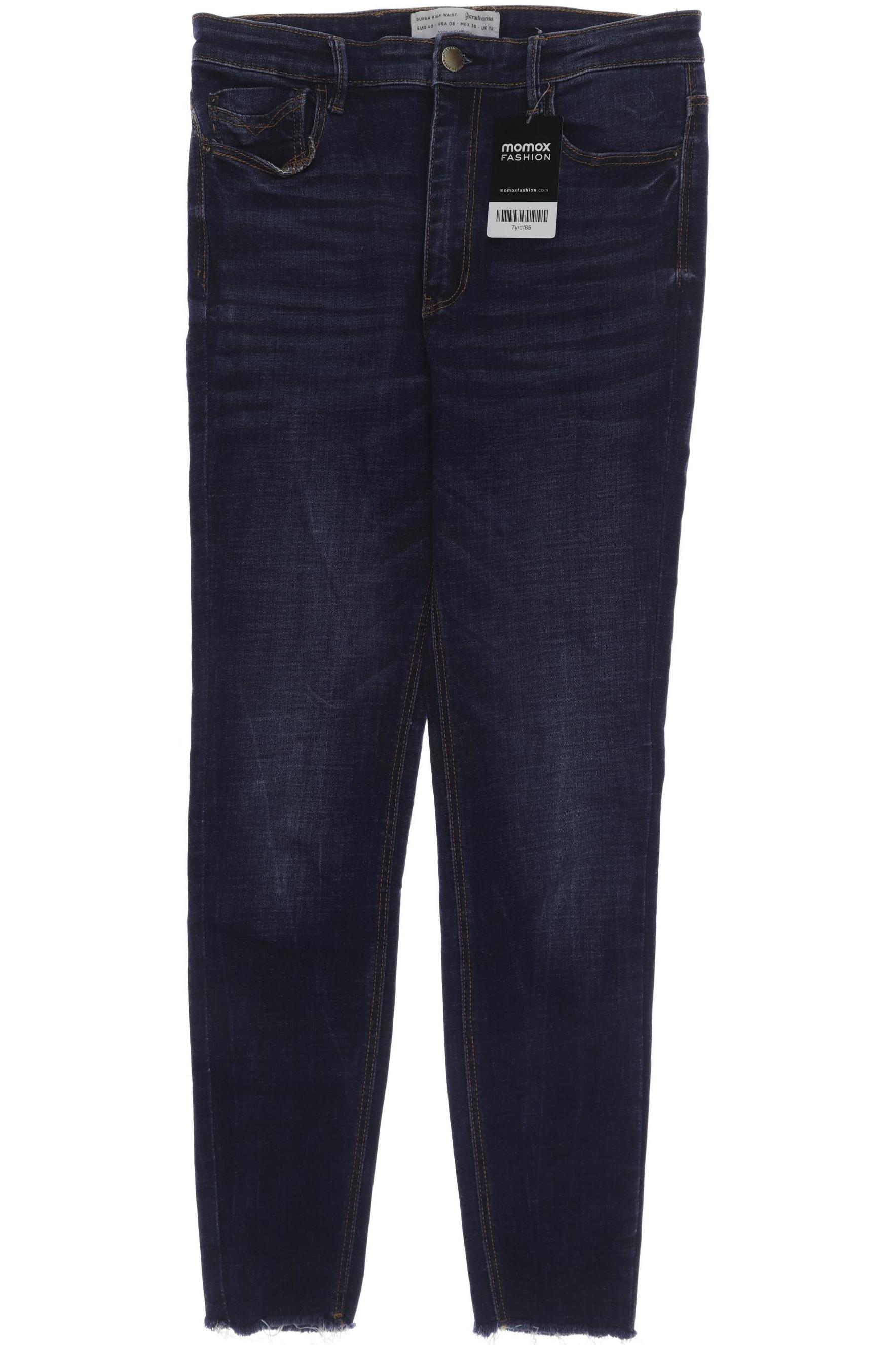 

Stradivarius Damen Jeans, blau, Gr. 40