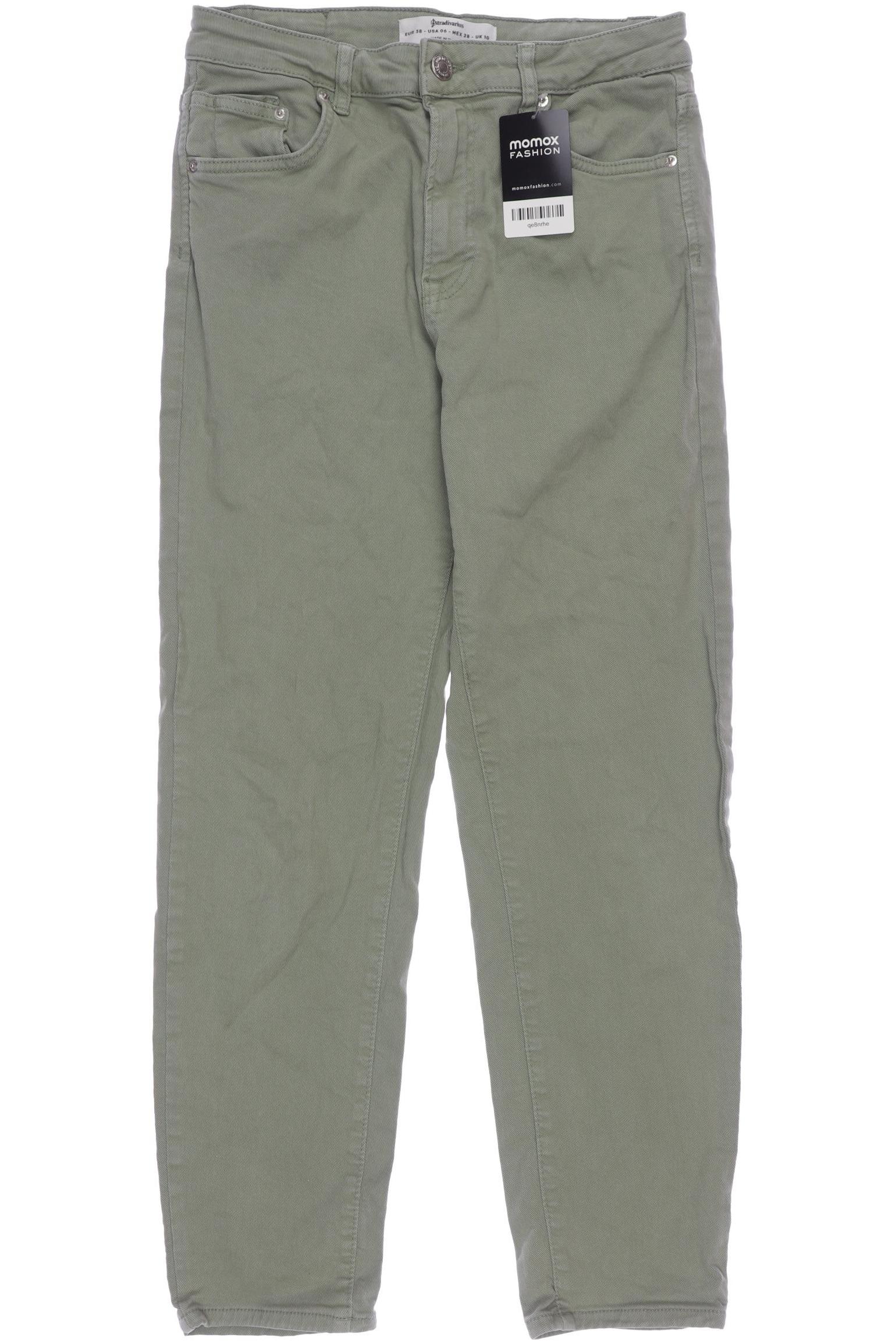 

Stradivarius Damen Jeans, grün, Gr. 38
