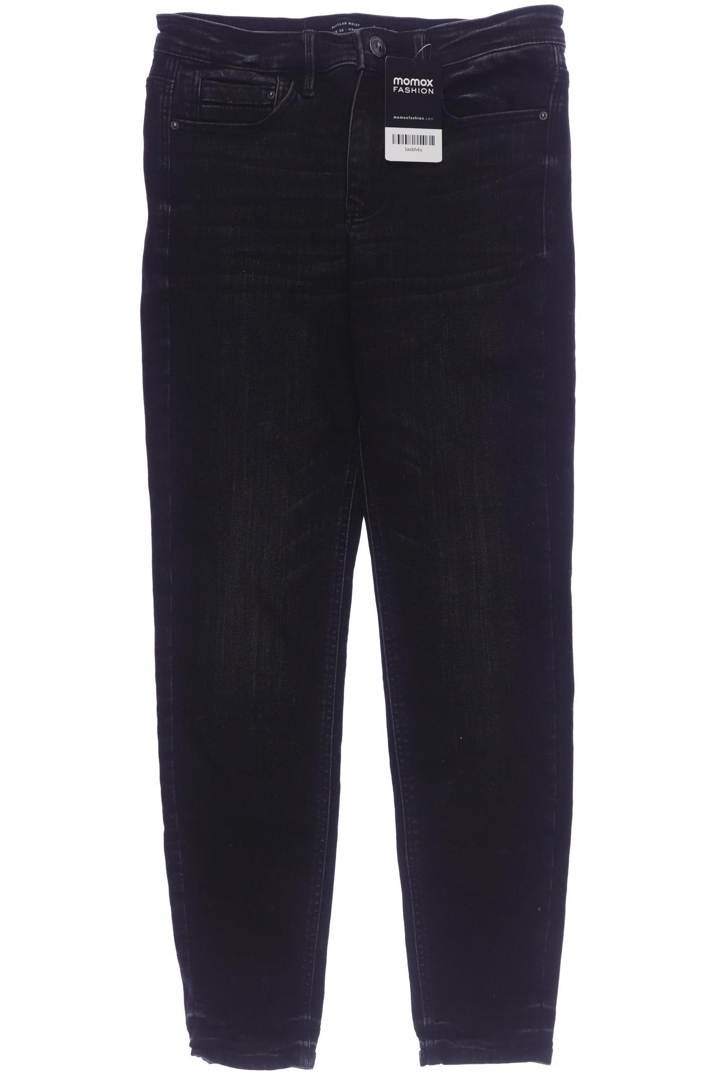 

Stradivarius Damen Jeans, schwarz, Gr. 38