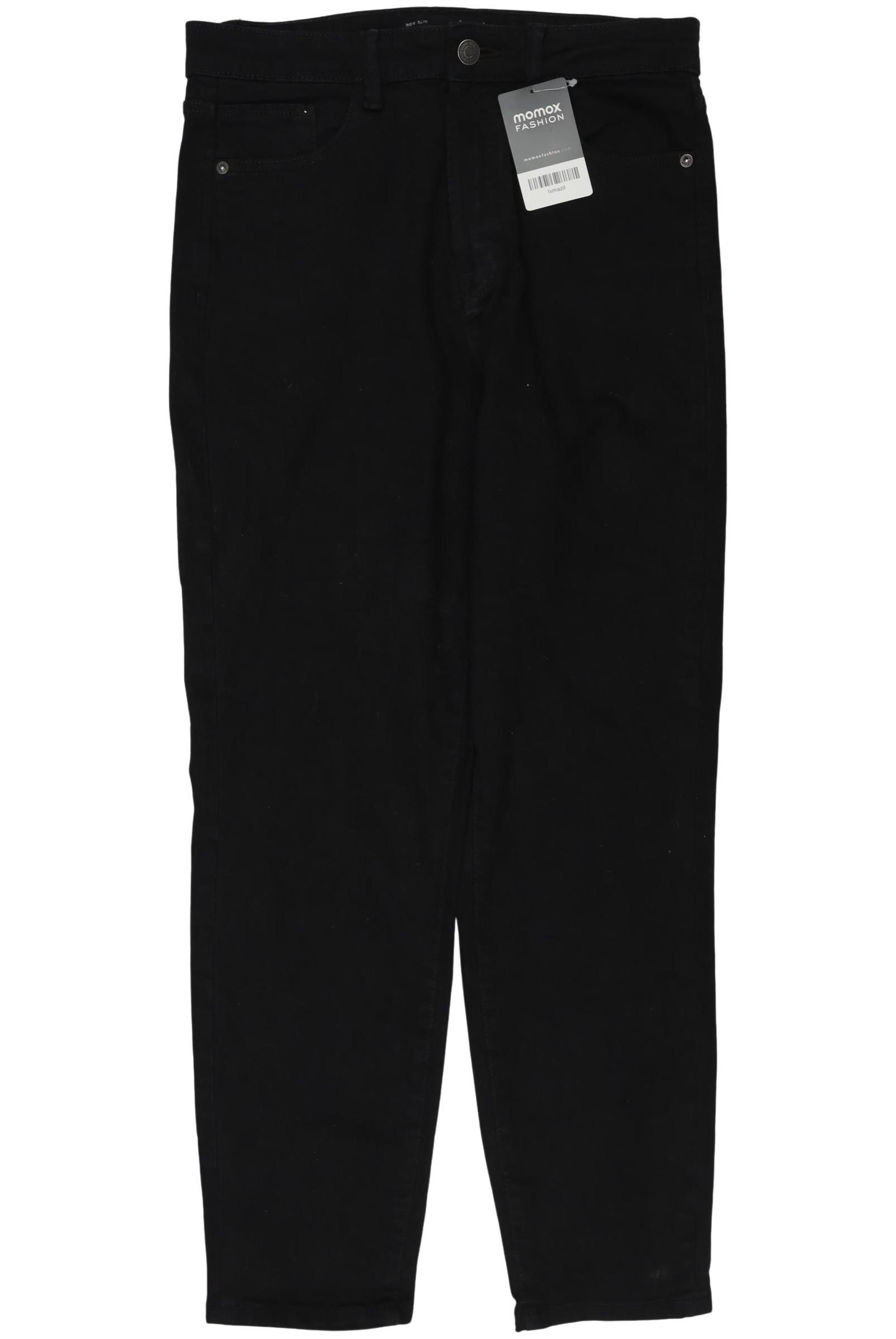 

Stradivarius Damen Jeans, schwarz, Gr. 38