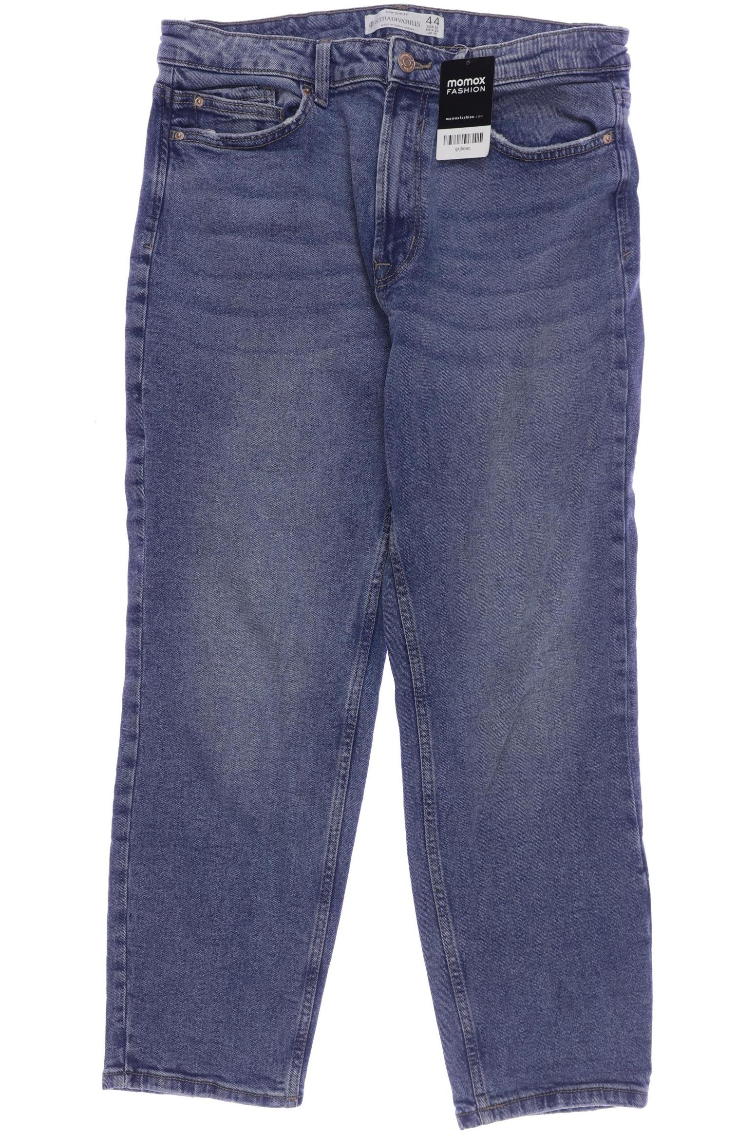 

Stradivarius Damen Jeans, blau, Gr. 44