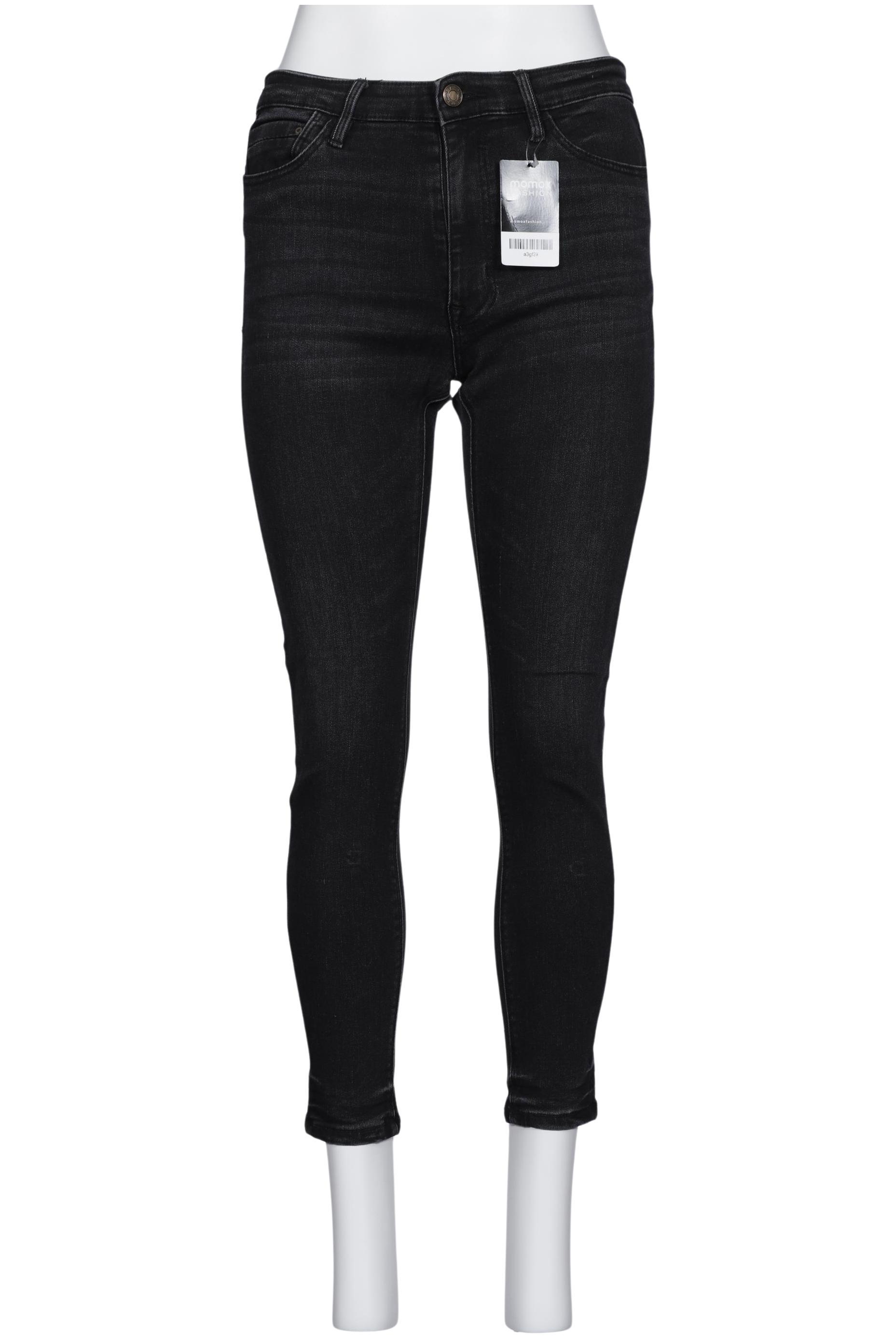 

Stradivarius Damen Jeans, schwarz, Gr. 42