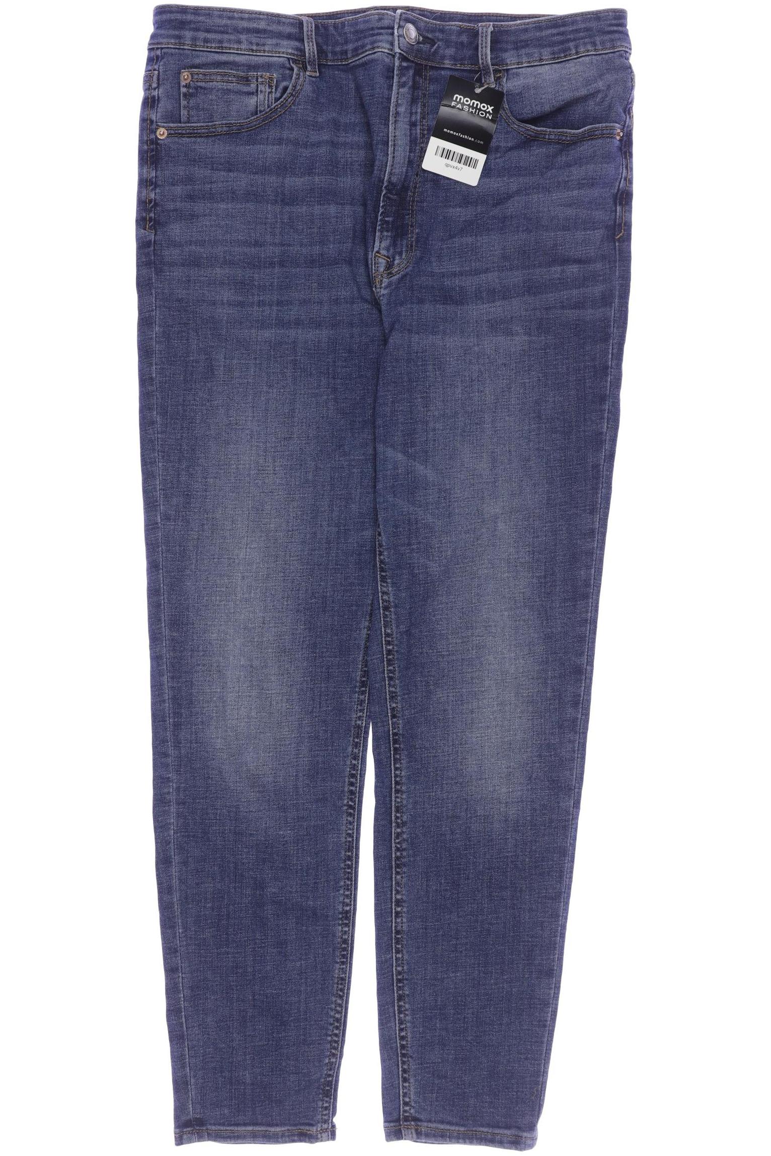 

Stradivarius Damen Jeans, blau, Gr. 44