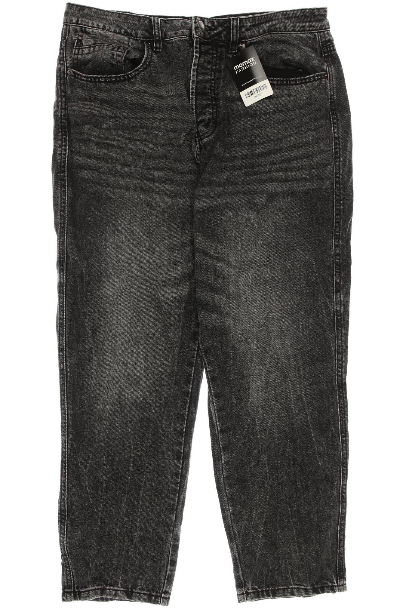 

Stradivarius Damen Jeans, grau, Gr. 44
