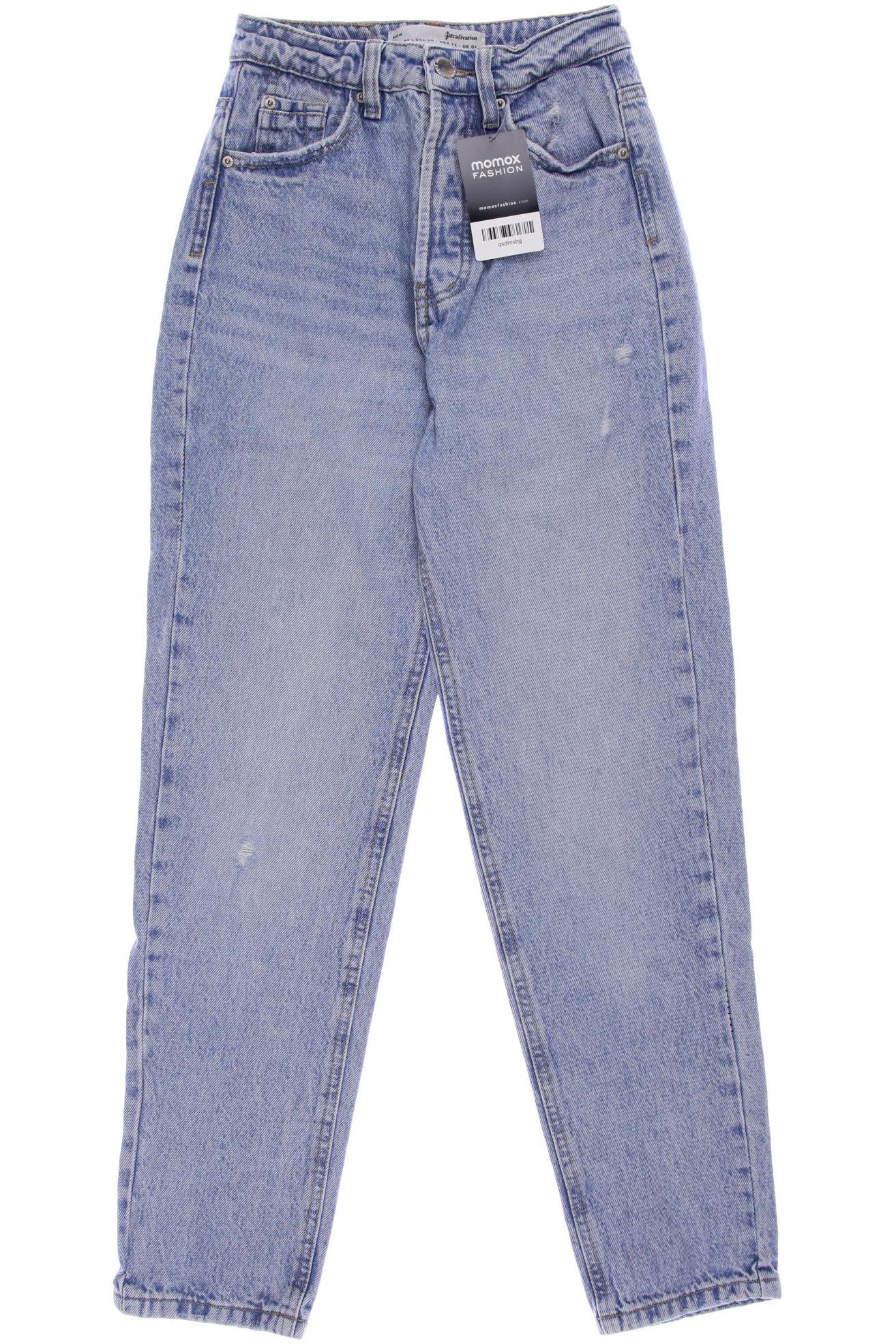 

Stradivarius Damen Jeans, hellblau