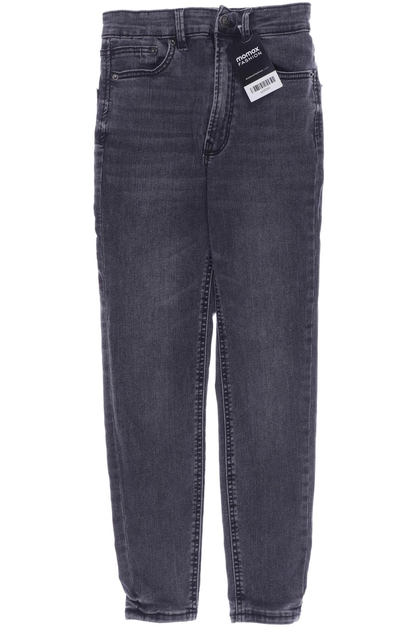 

Stradivarius Damen Jeans, schwarz