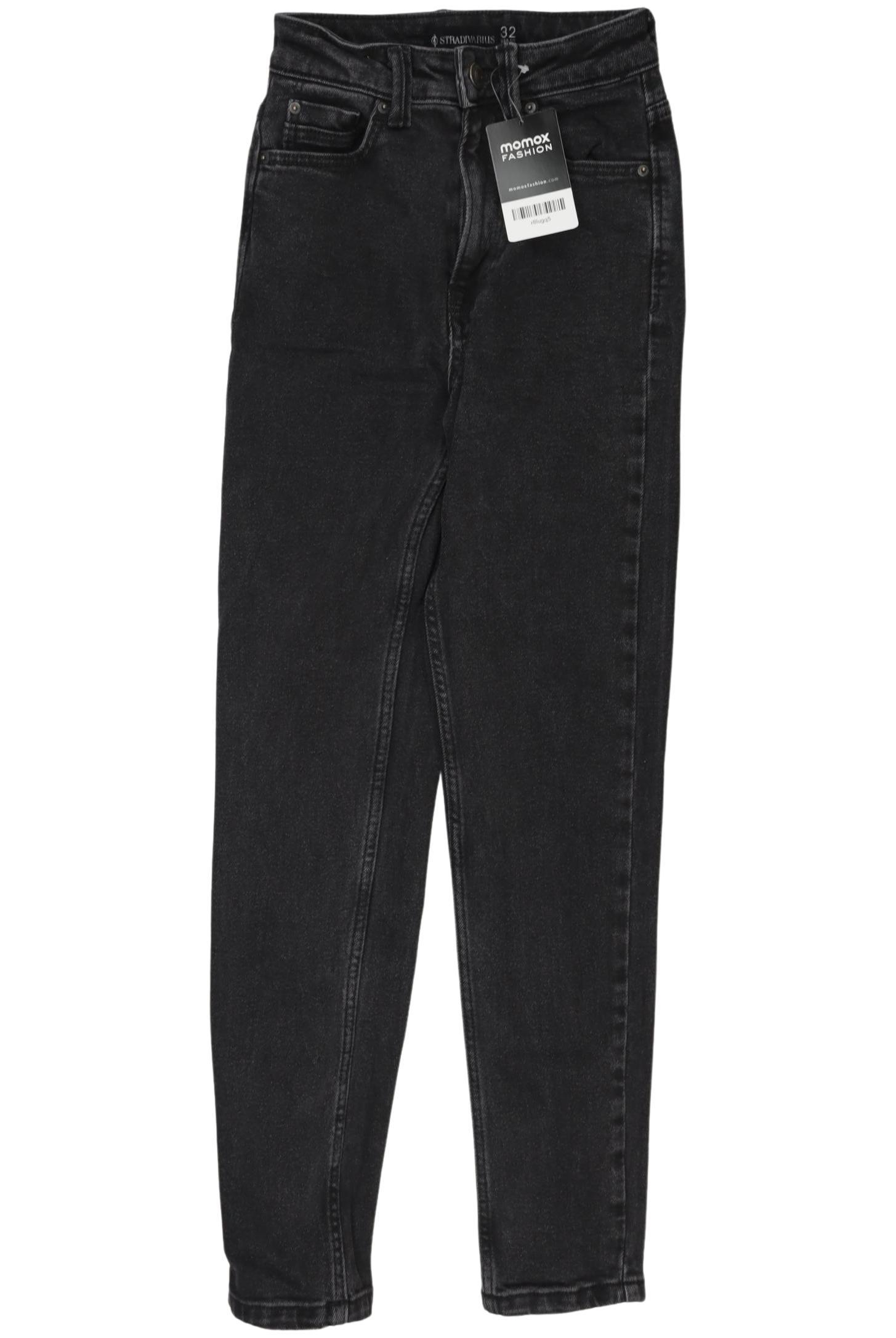 

Stradivarius Damen Jeans, schwarz, Gr. 32