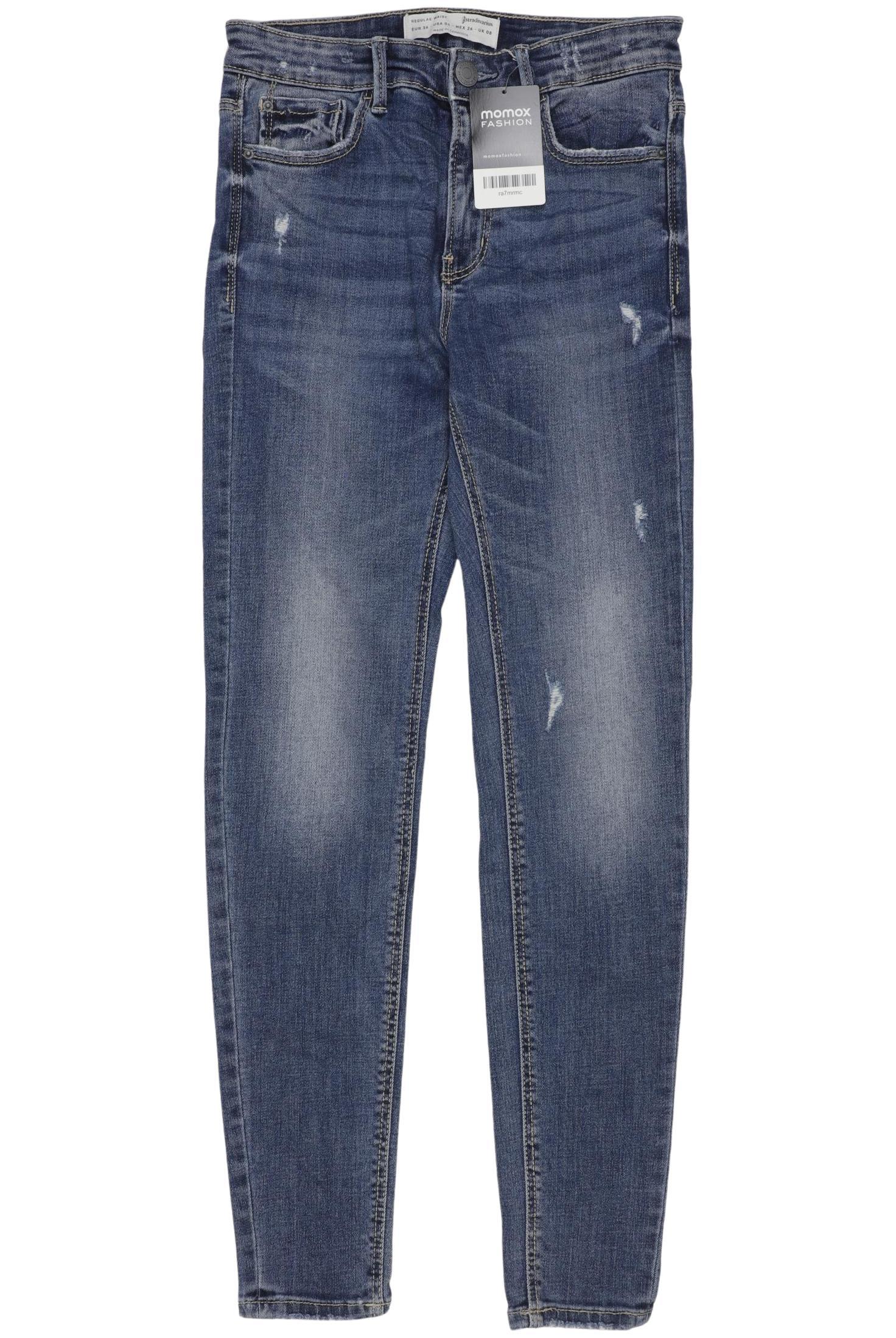 

Stradivarius Damen Jeans, blau, Gr. 36