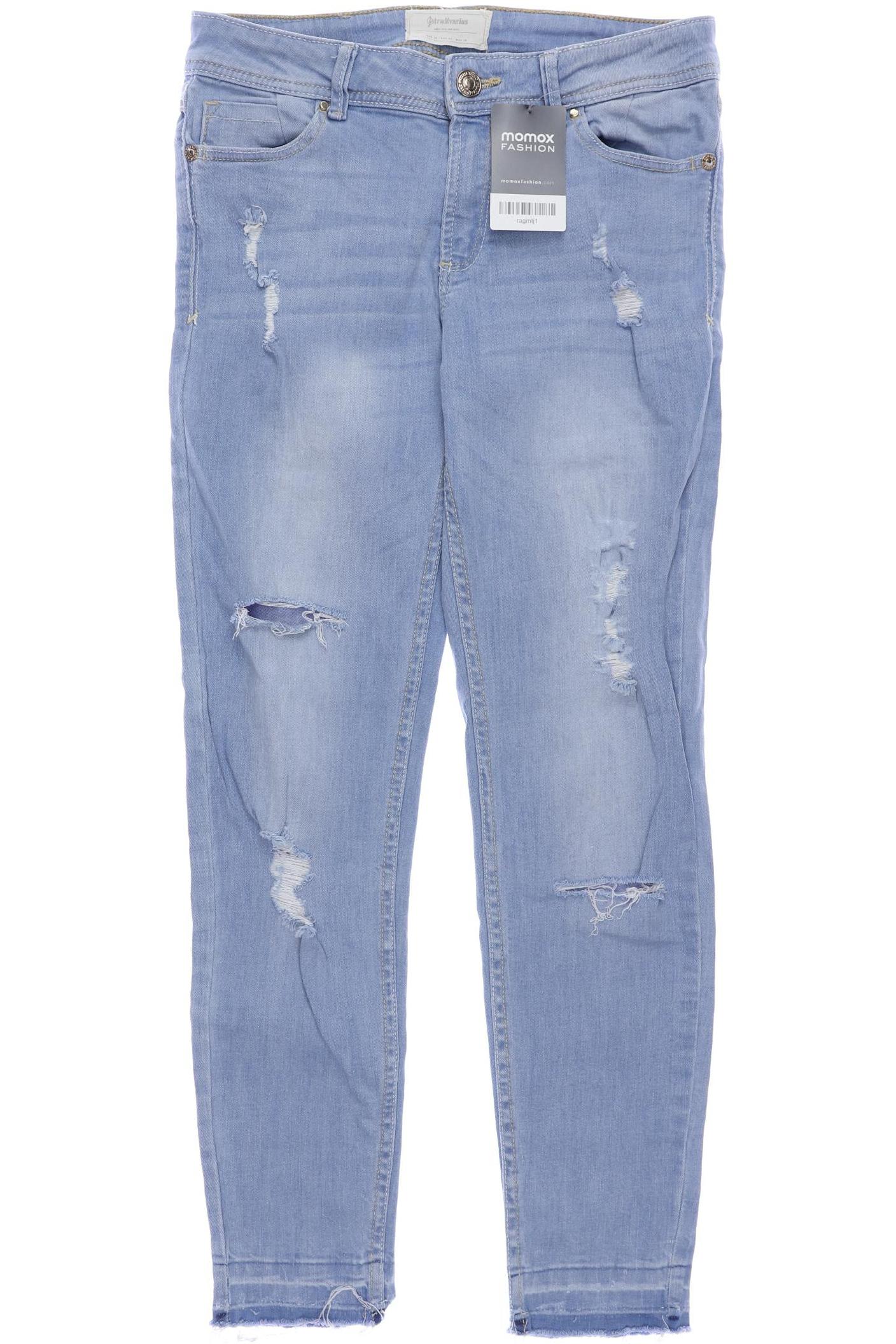 

Stradivarius Damen Jeans, hellblau