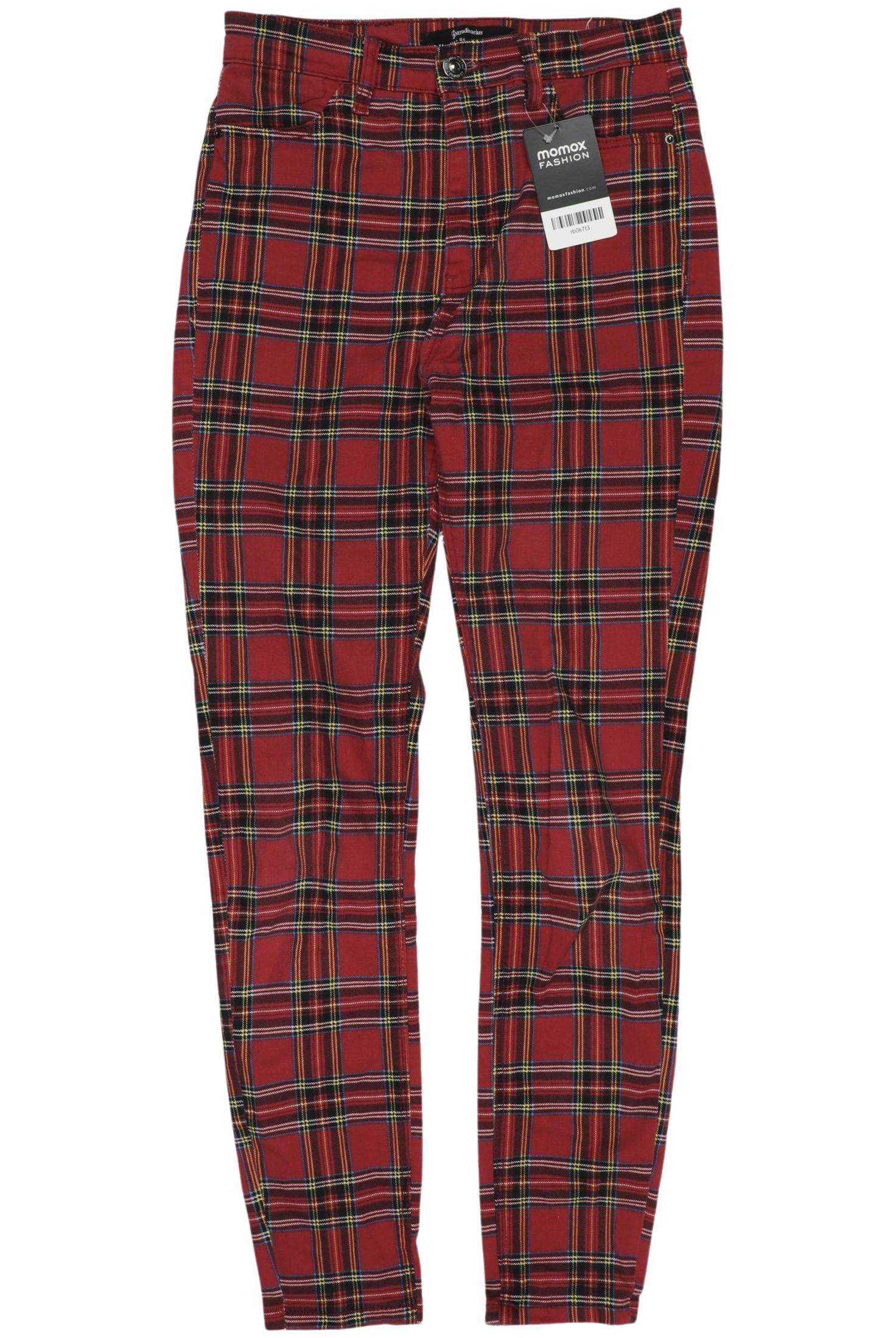 

Stradivarius Damen Jeans, bordeaux, Gr. 36