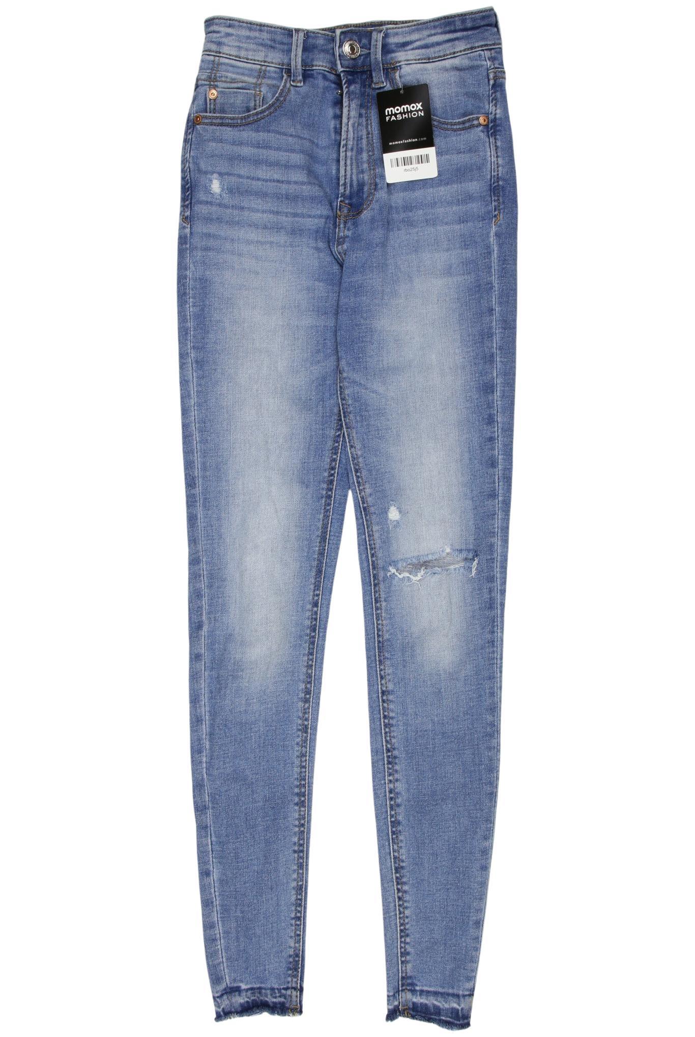 

Stradivarius Damen Jeans, blau, Gr. 32