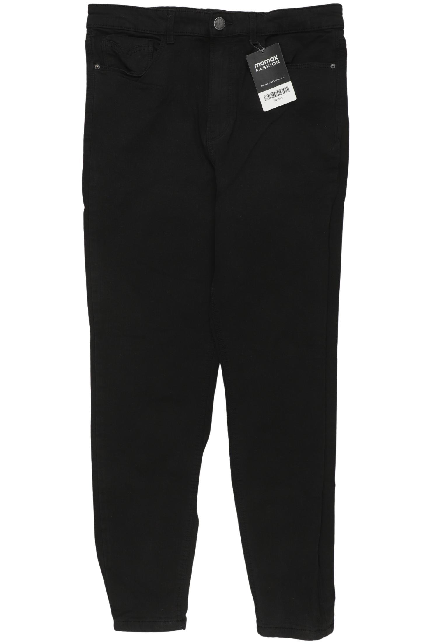 

Stradivarius Damen Jeans, schwarz, Gr. 42