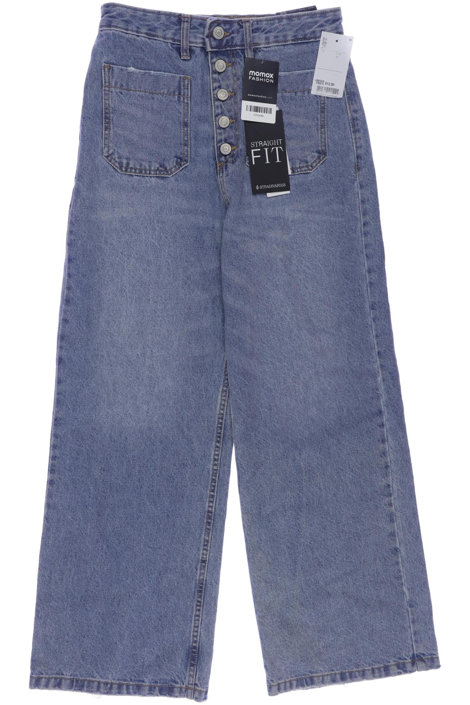

Stradivarius Damen Jeans, blau, Gr. 36