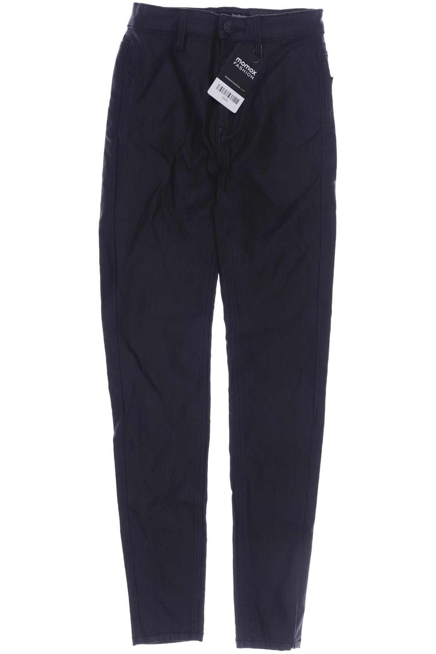 

Stradivarius Damen Jeans, schwarz