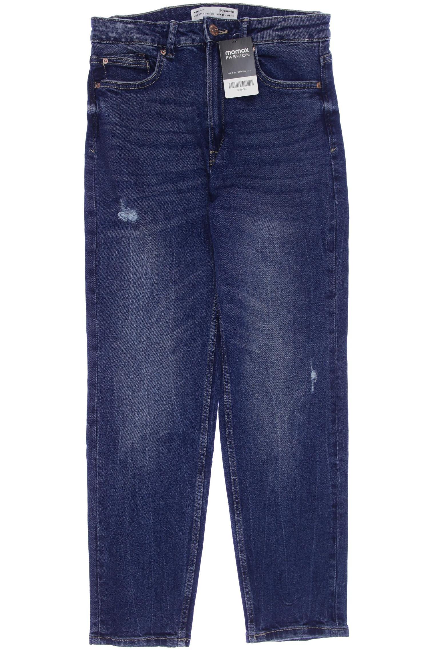 

Stradivarius Damen Jeans, blau, Gr. 40