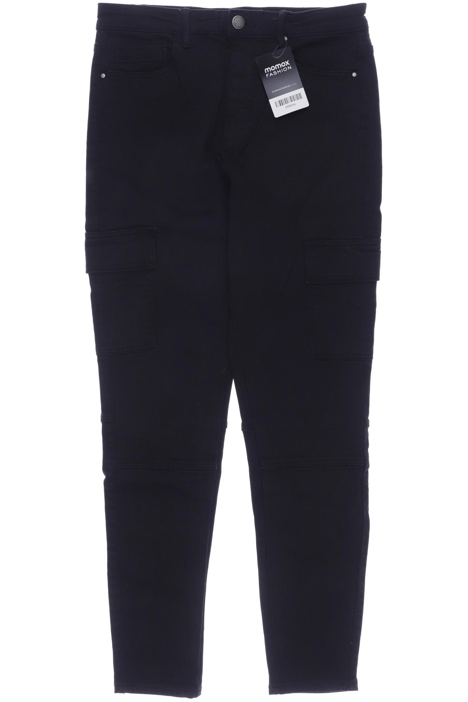 

Stradivarius Damen Jeans, schwarz