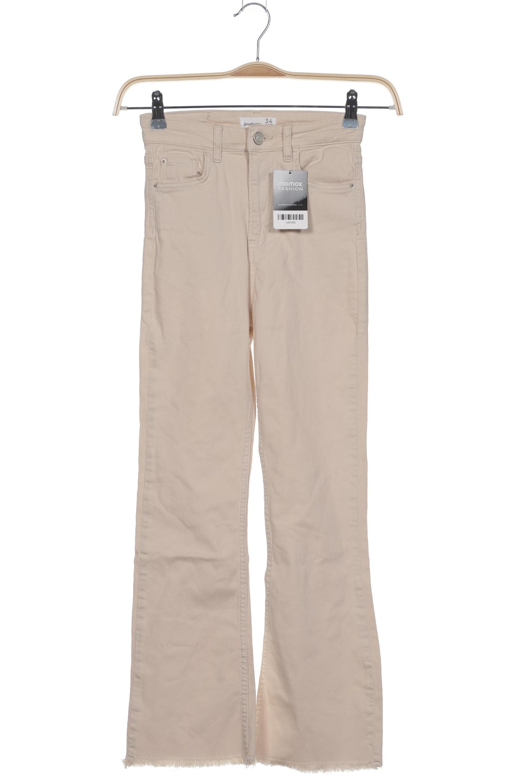 

Stradivarius Damen Jeans, beige, Gr. 34