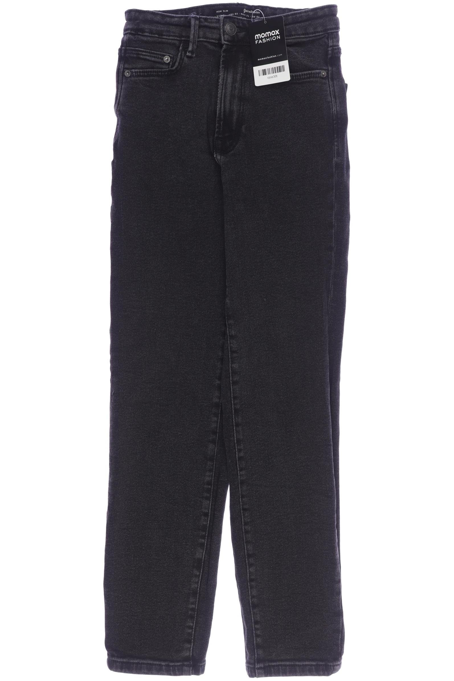 

Stradivarius Damen Jeans, grau, Gr. 34
