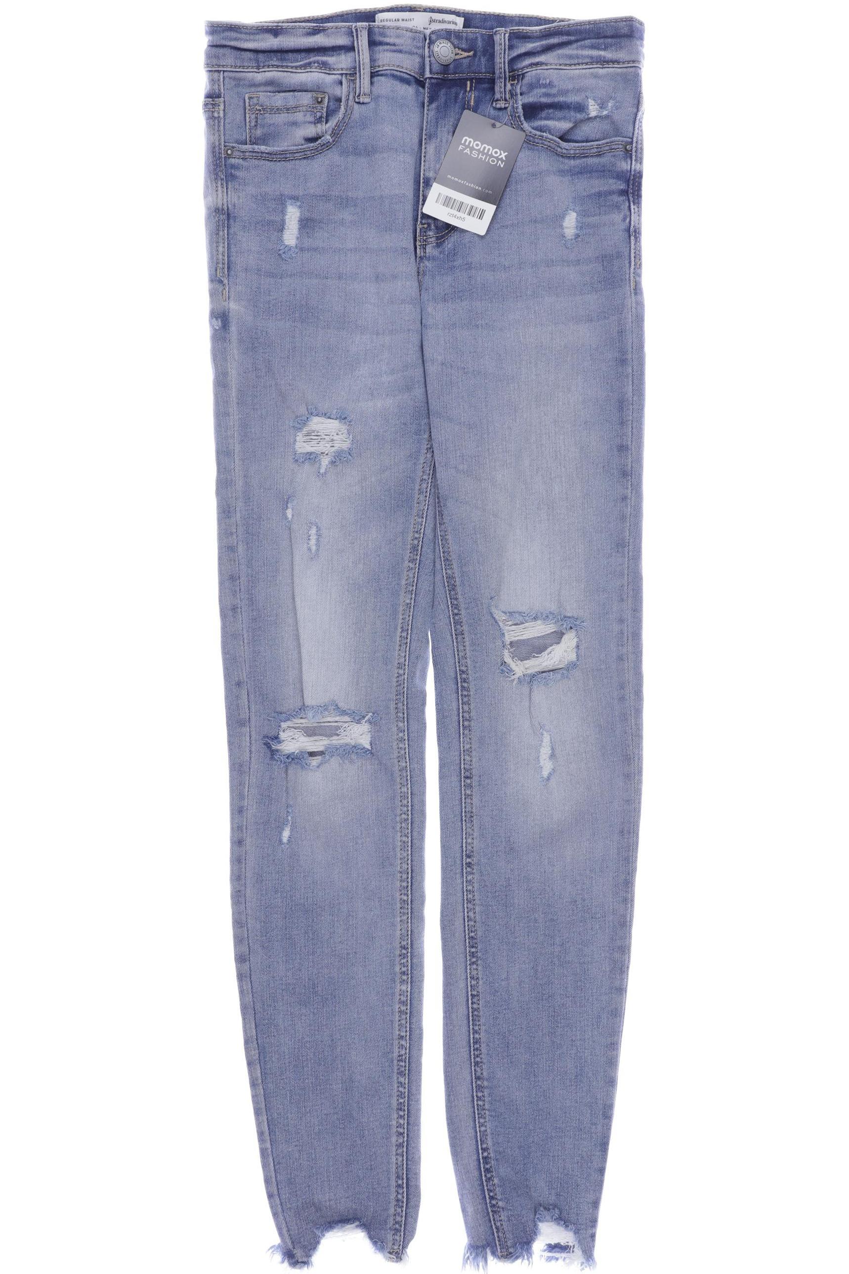 

Stradivarius Damen Jeans, hellblau