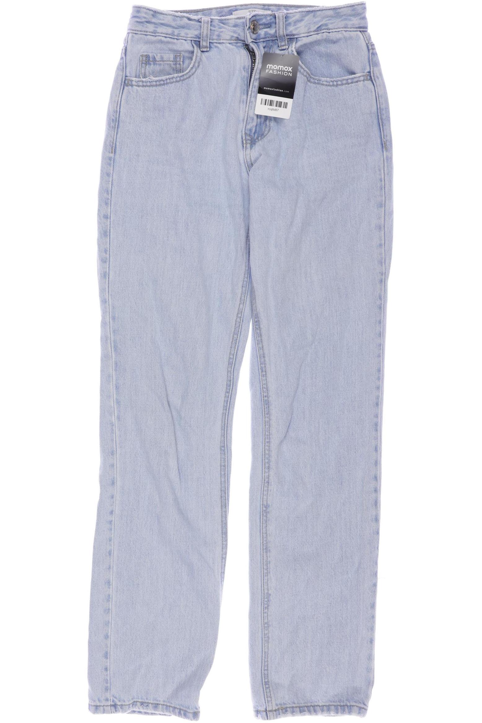 

Stradivarius Damen Jeans, hellblau
