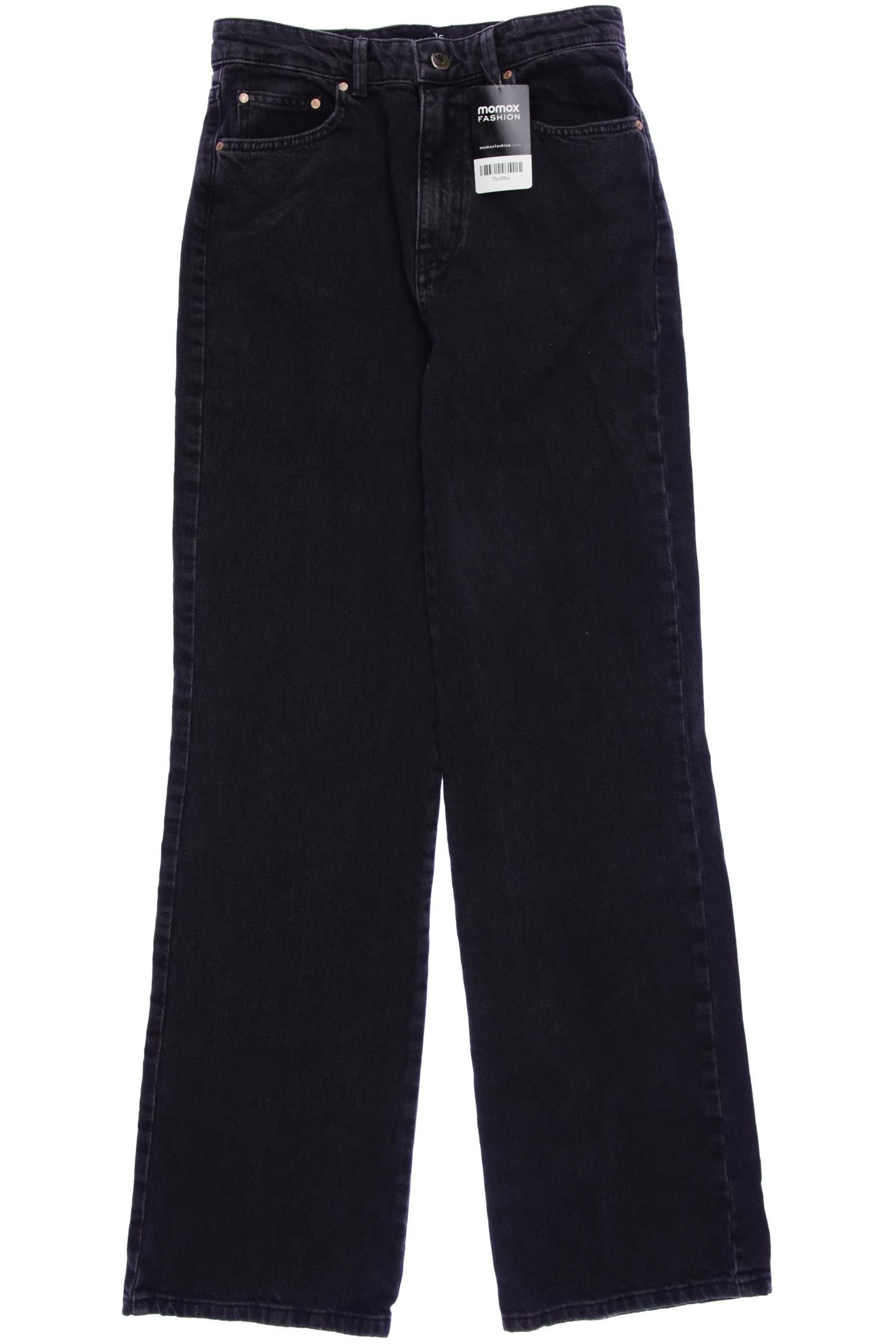 

Stradivarius Damen Jeans, schwarz, Gr. 36