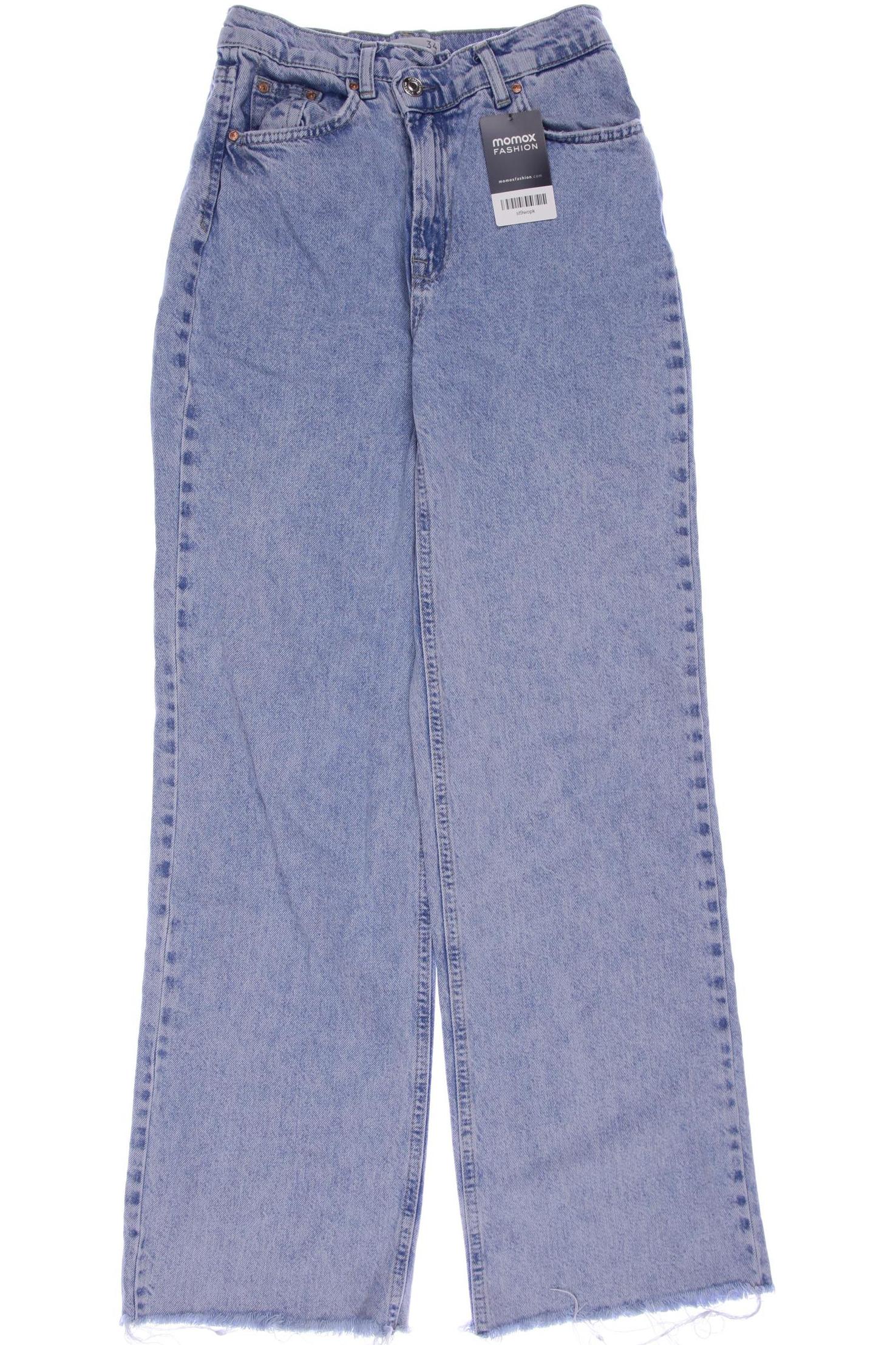 

Stradivarius Damen Jeans, blau, Gr. 34
