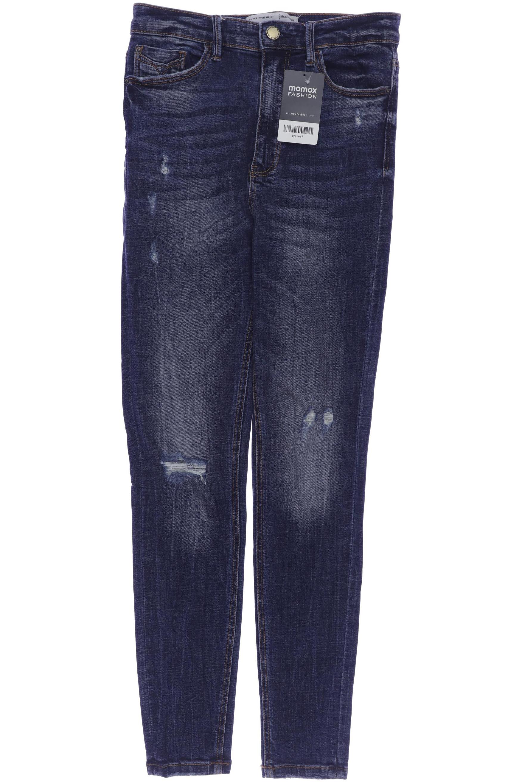 

Stradivarius Damen Jeans, marineblau, Gr. 36