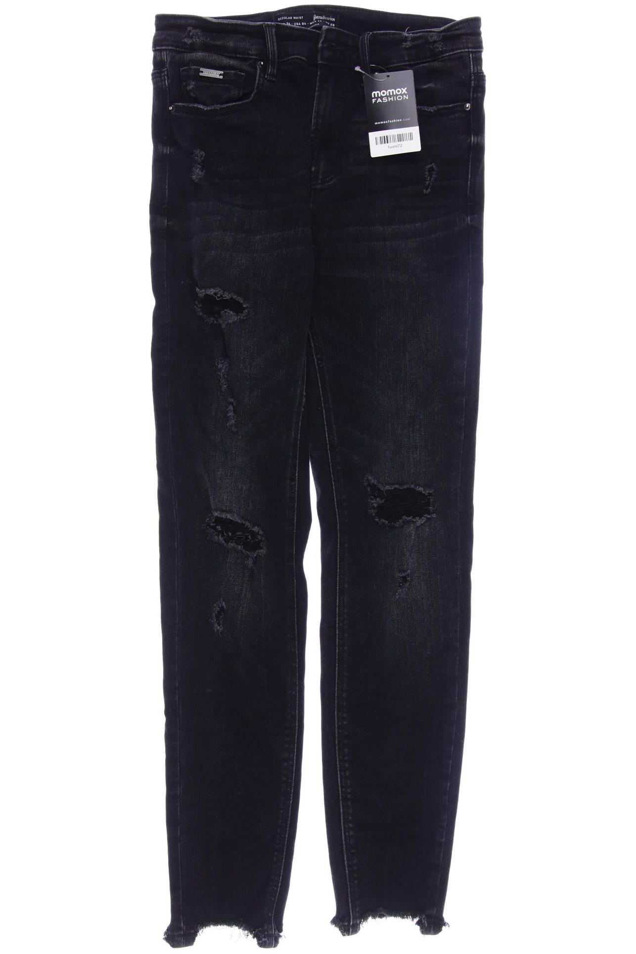 

Stradivarius Damen Jeans, schwarz, Gr. 36