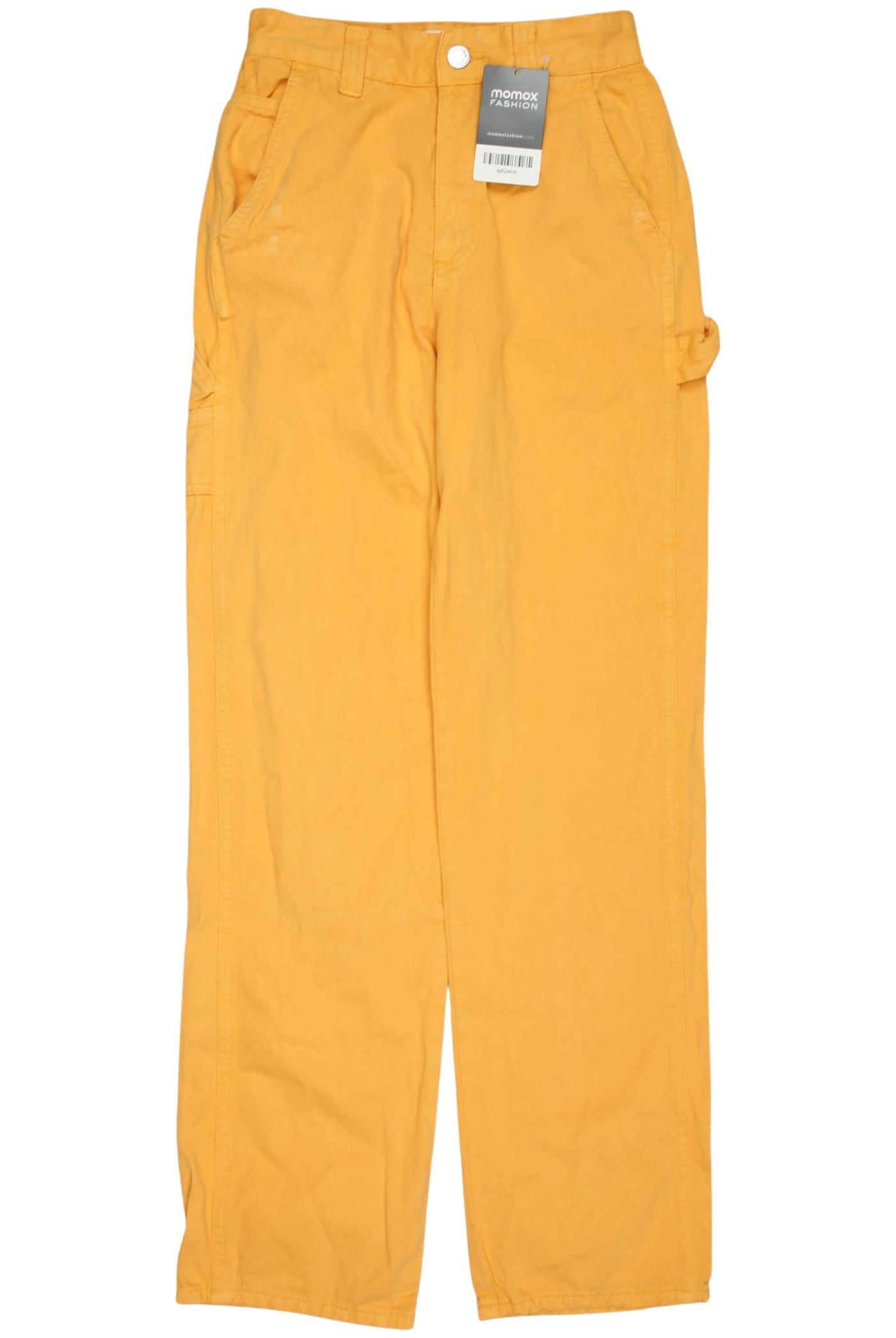 

Stradivarius Damen Jeans, orange, Gr. 34