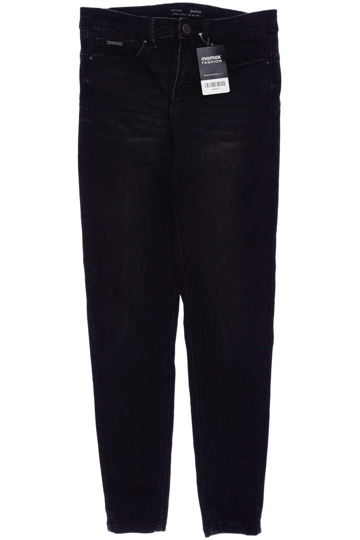 

Stradivarius Damen Jeans, schwarz, Gr. 38