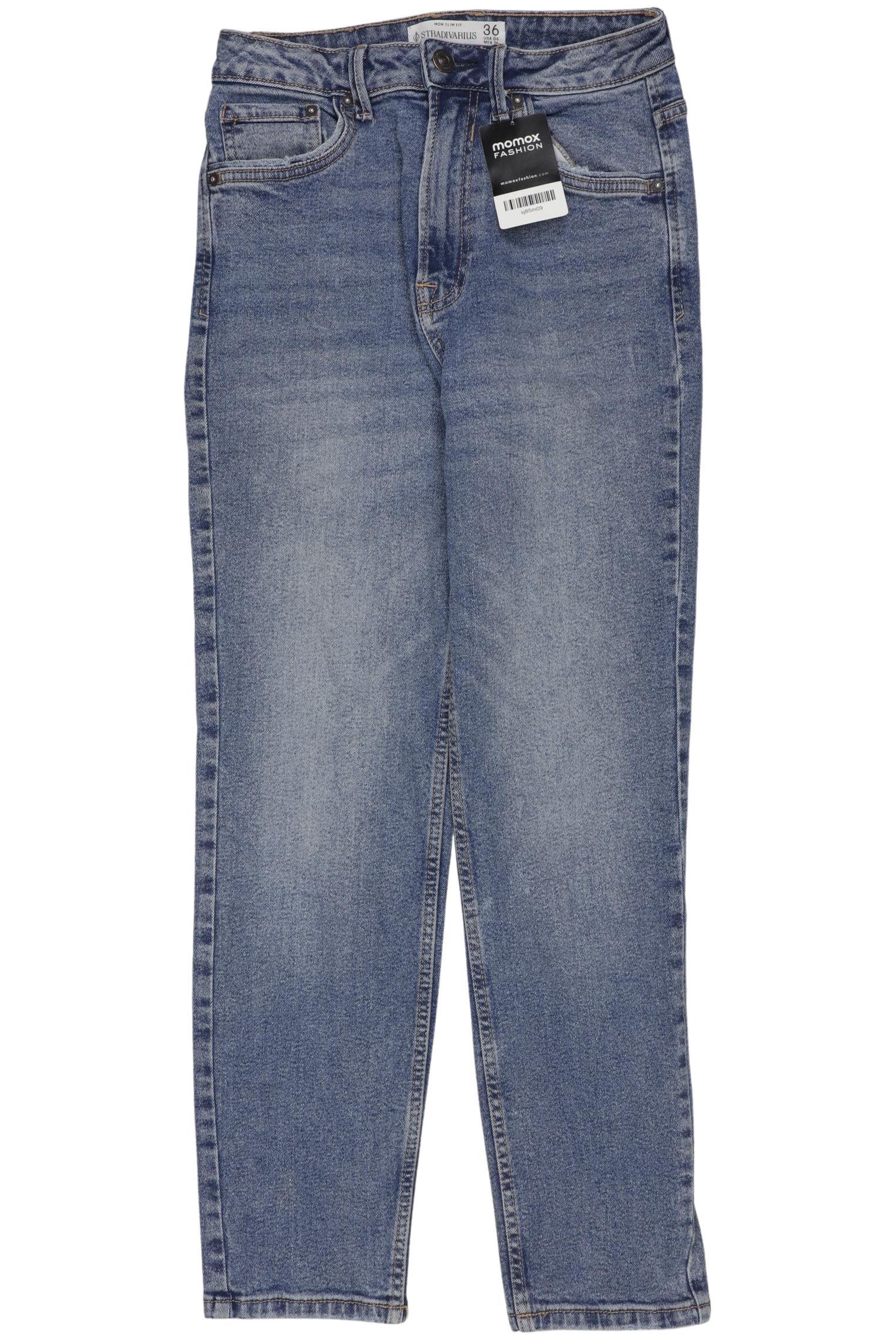 

Stradivarius Damen Jeans, blau, Gr. 36