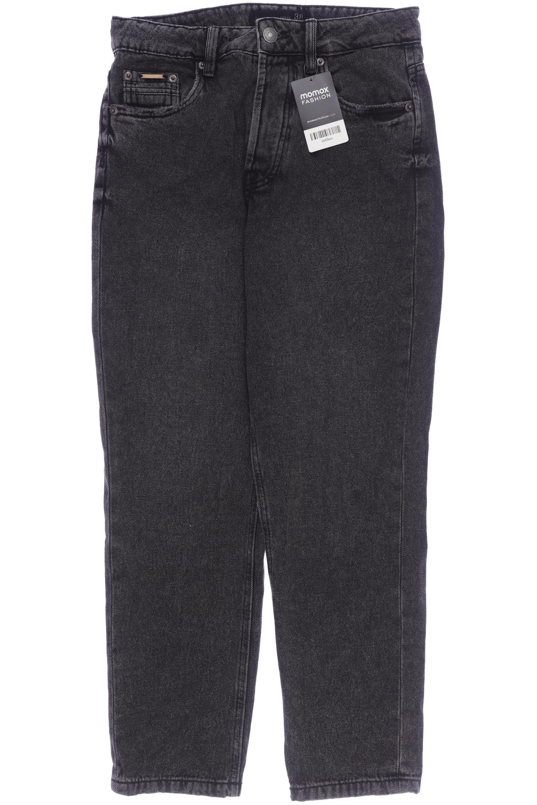 

Stradivarius Damen Jeans, schwarz, Gr. 38