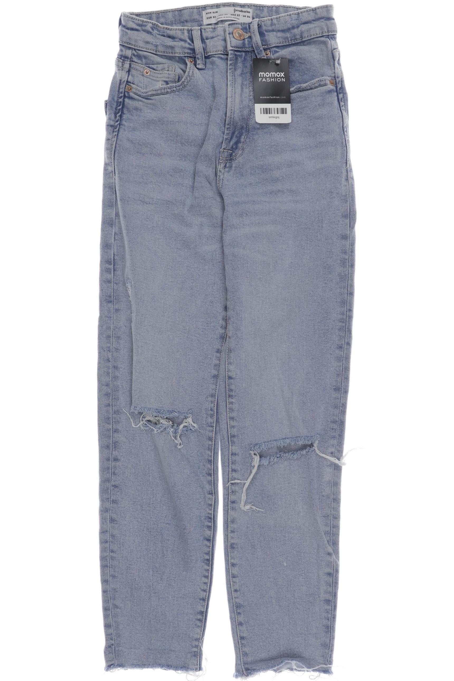 

Stradivarius Damen Jeans, hellblau