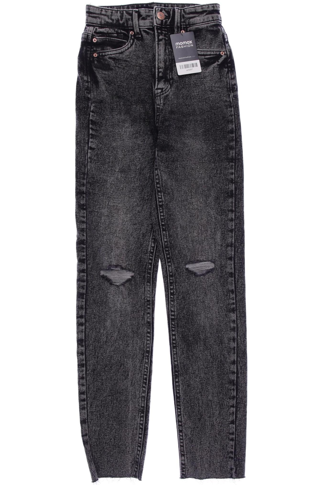 

Stradivarius Damen Jeans, grau, Gr. 32