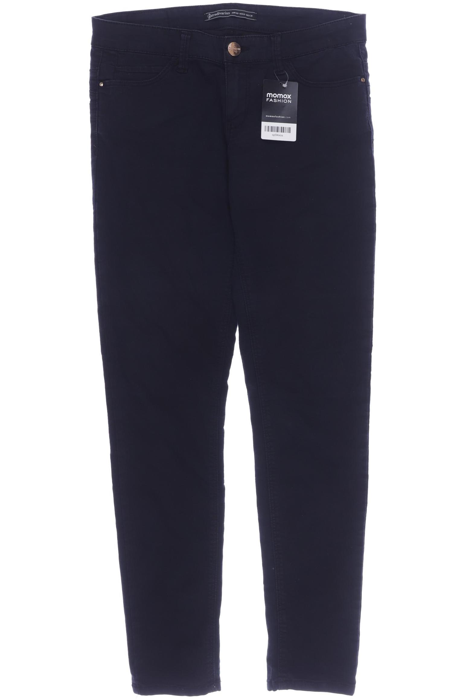 

Stradivarius Damen Jeans, schwarz, Gr. 40