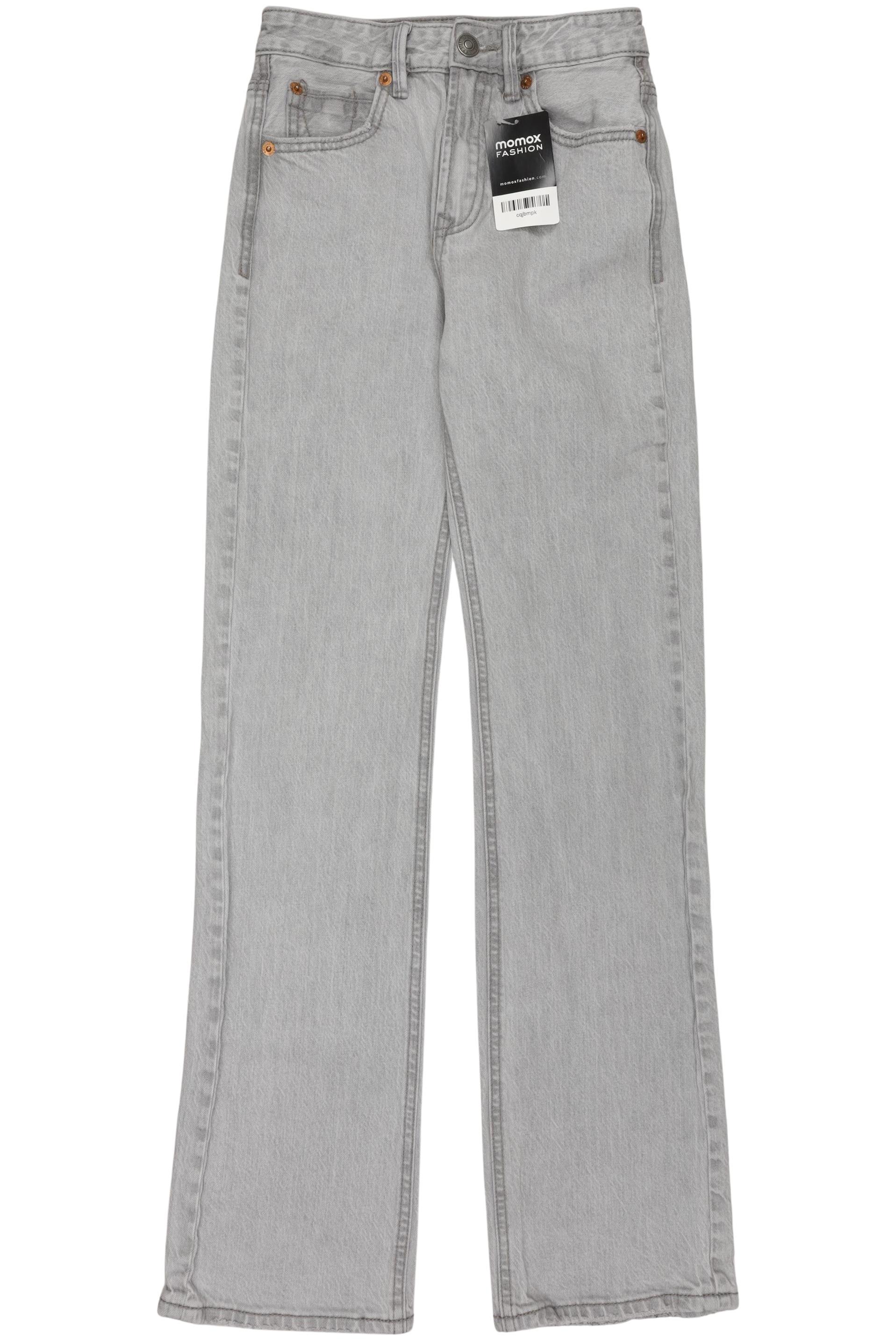 

Stradivarius Damen Jeans, grau, Gr. 32