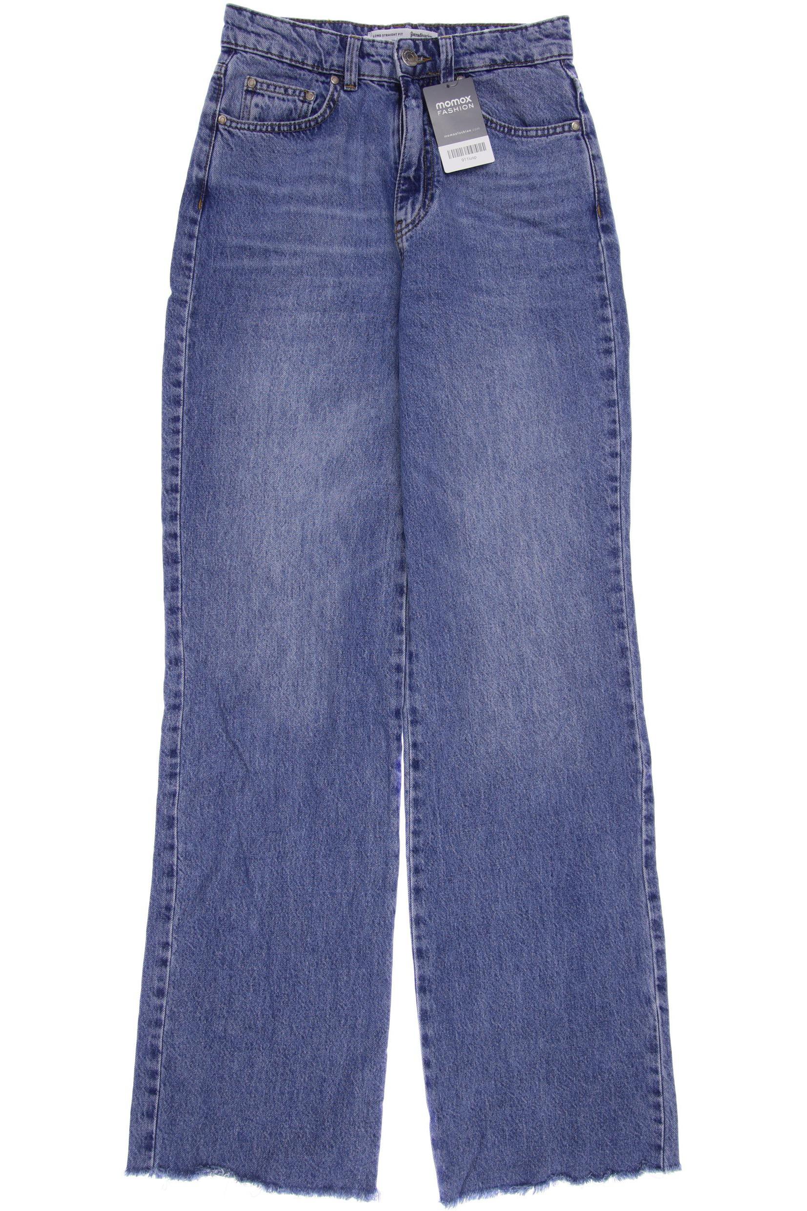 

Stradivarius Damen Jeans, blau, Gr. 36