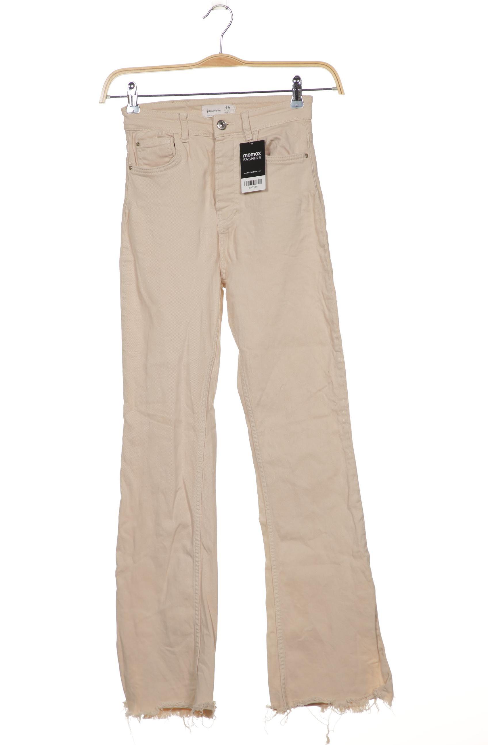 

Stradivarius Damen Jeans, beige