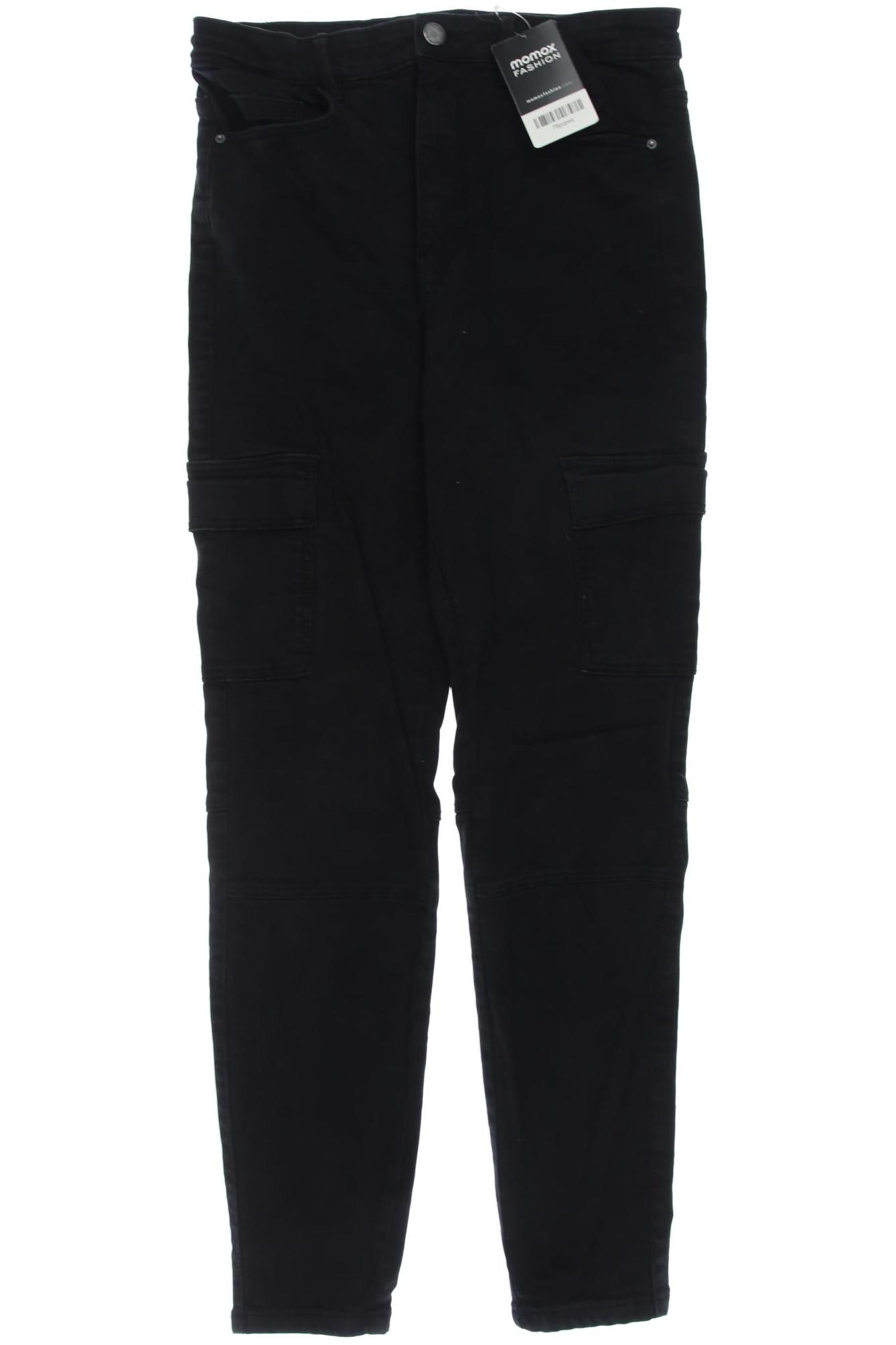 

Stradivarius Damen Jeans, schwarz, Gr. 40