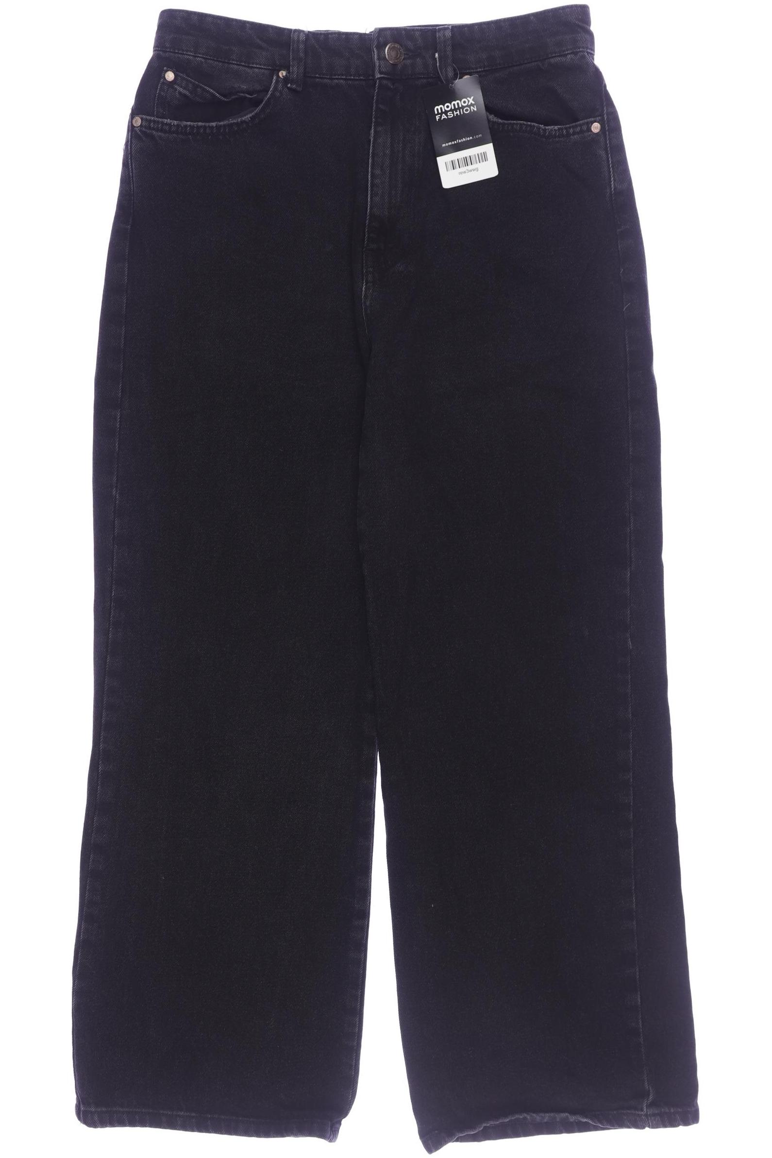 

Stradivarius Damen Jeans, schwarz, Gr. 40