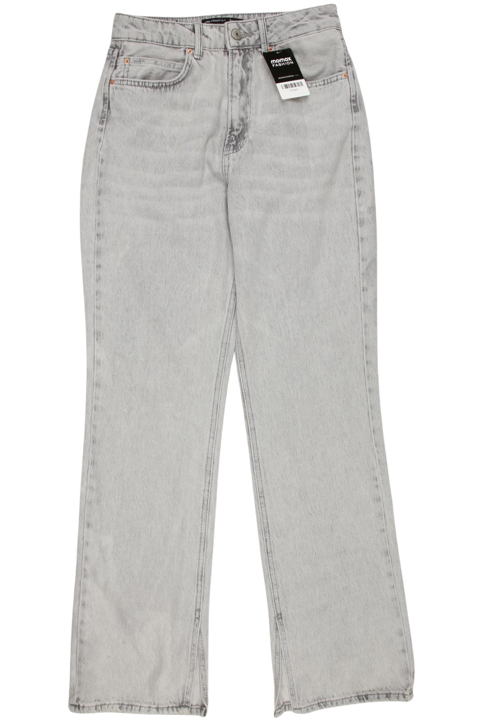 

Stradivarius Damen Jeans, grau, Gr. 38