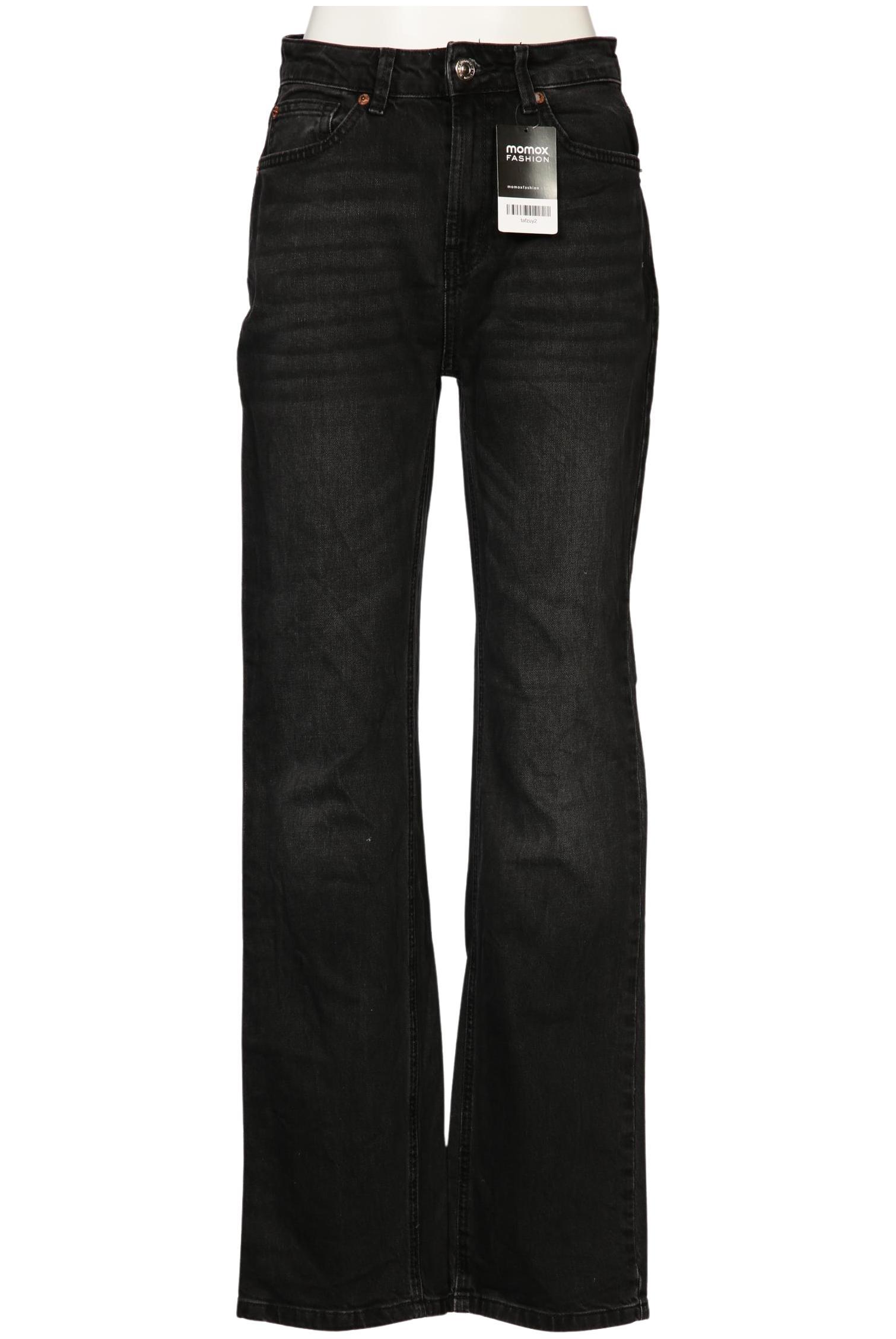 

Stradivarius Damen Jeans, schwarz, Gr. 38