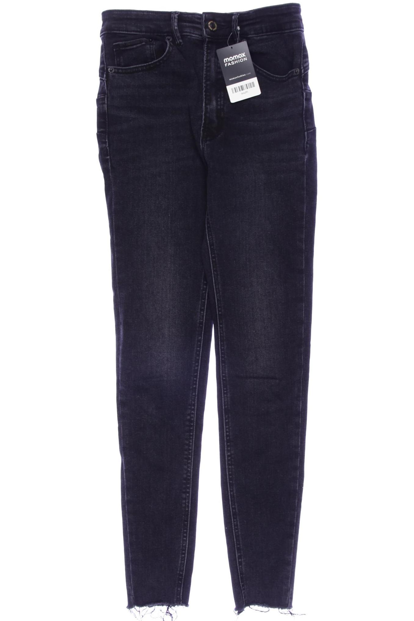 

Stradivarius Damen Jeans, schwarz, Gr. 26
