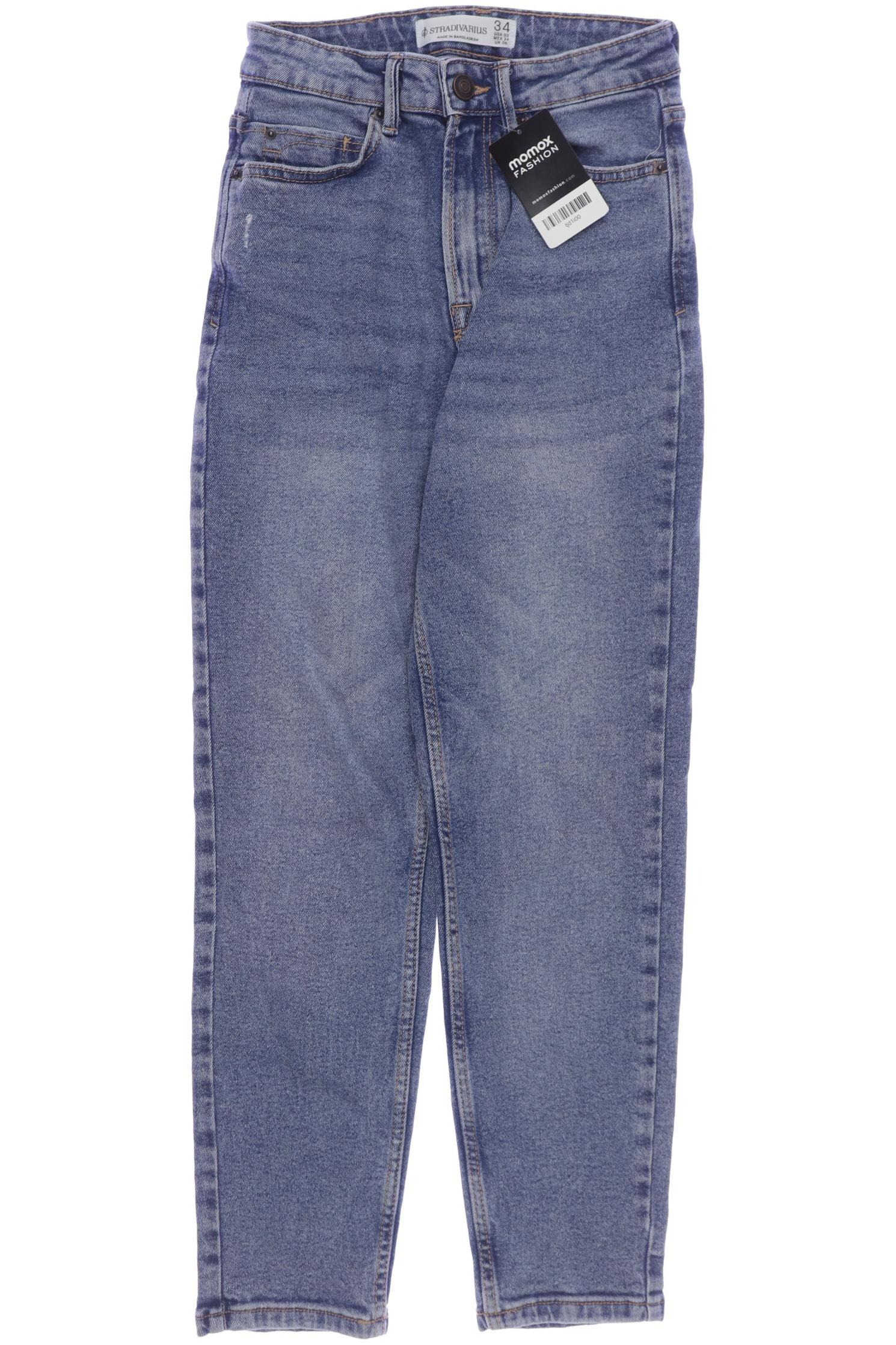 

Stradivarius Damen Jeans, blau, Gr. 34