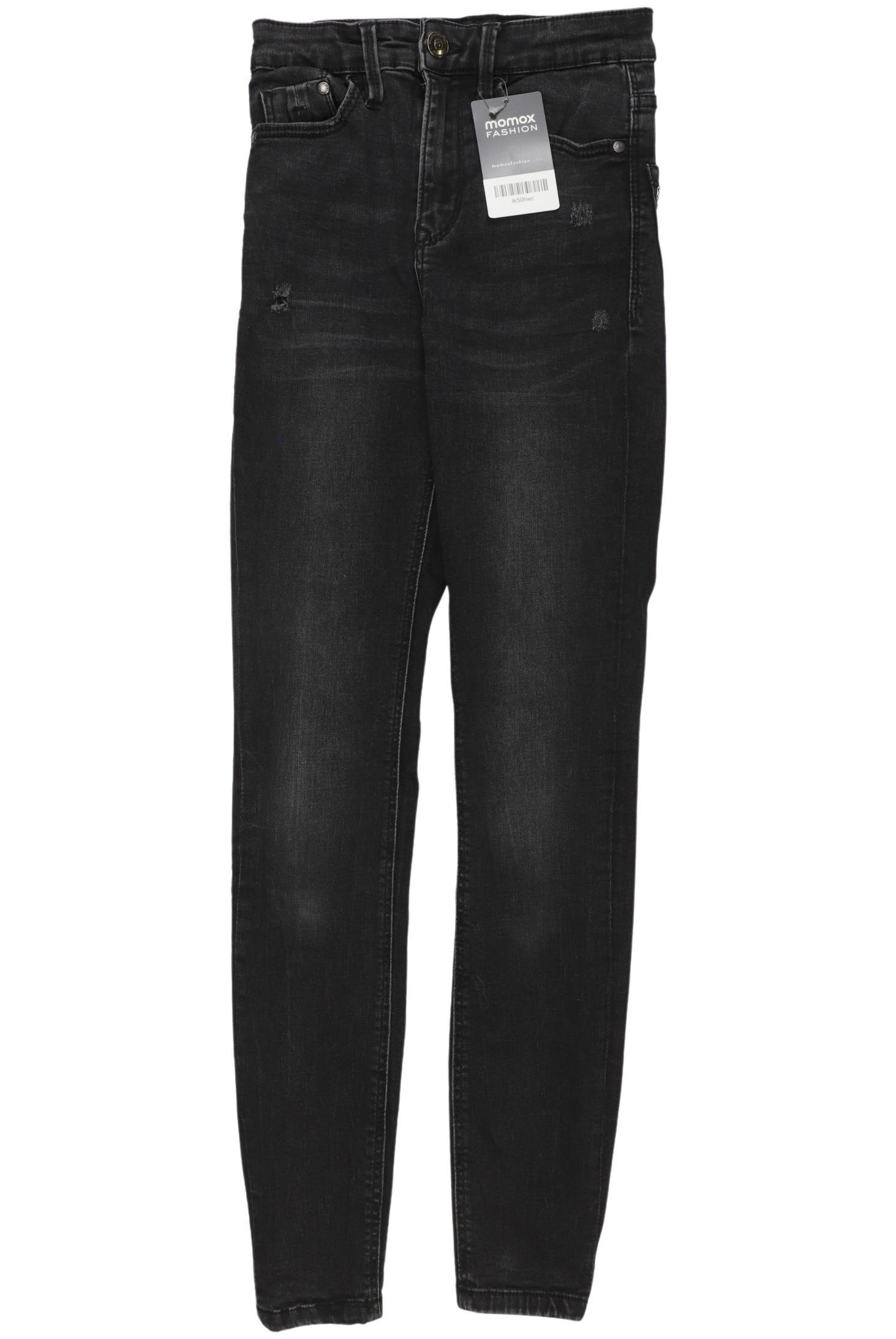 

Stradivarius Damen Jeans, schwarz, Gr. 32