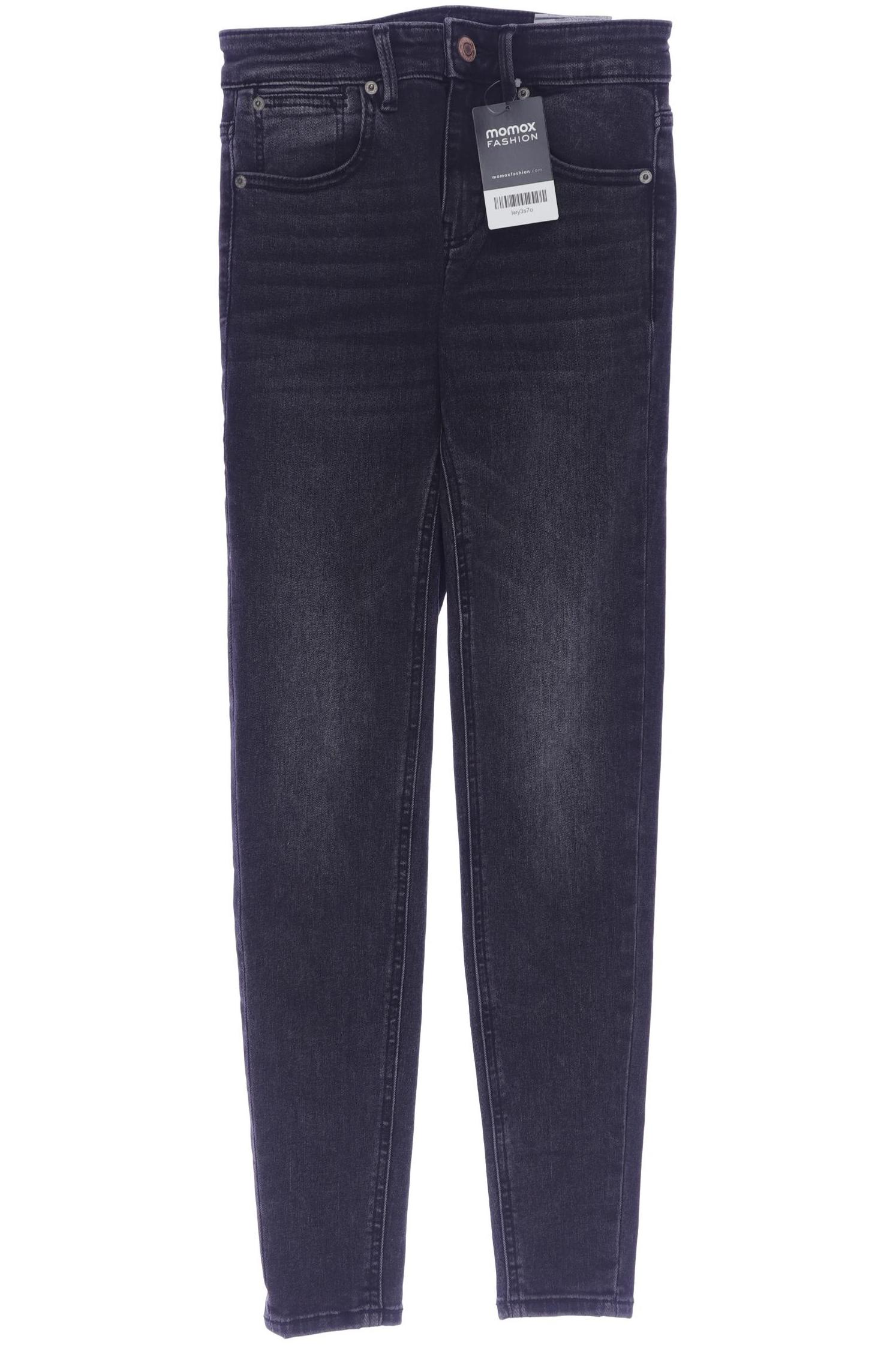 

Stradivarius Damen Jeans, schwarz, Gr. 34