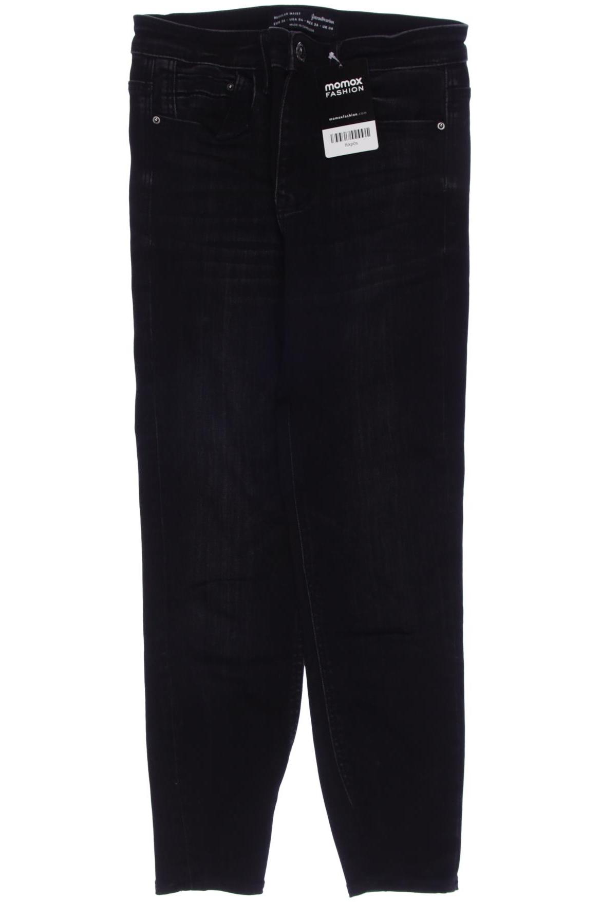 

Stradivarius Damen Jeans, schwarz